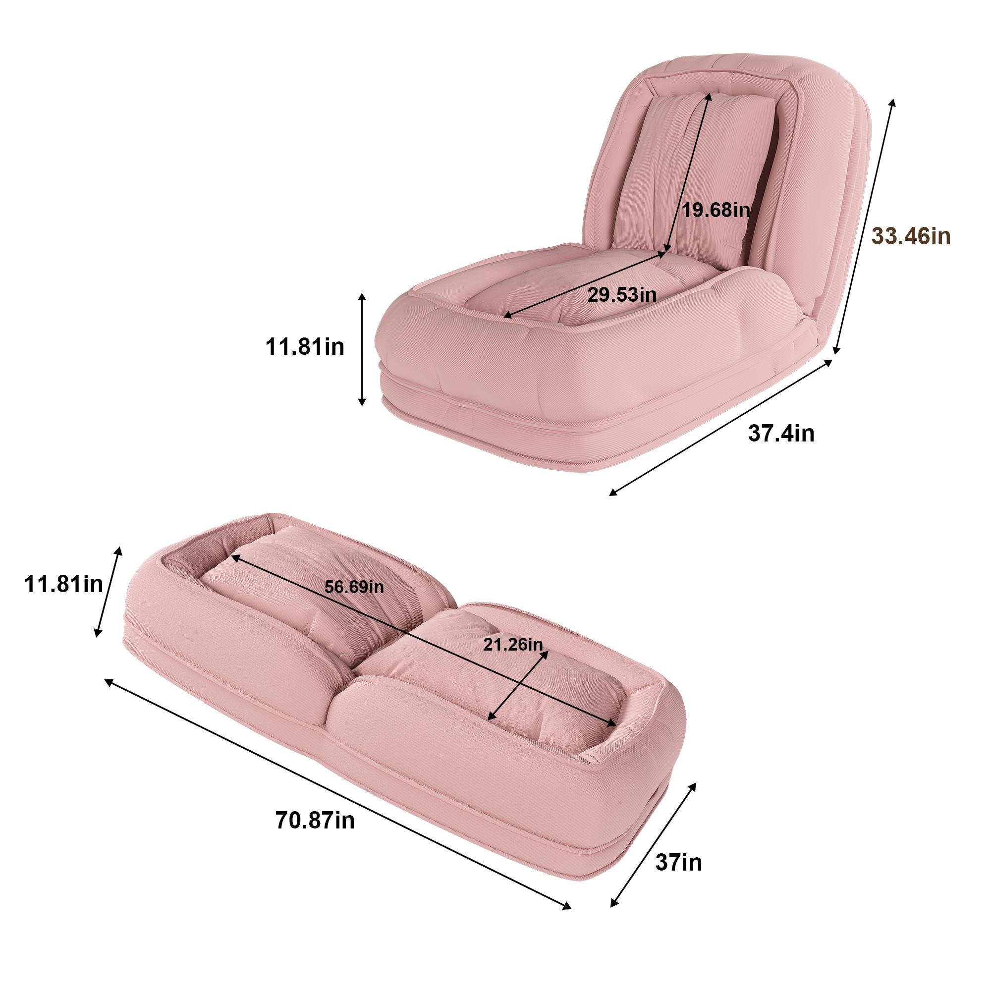 Blisstyle BB13 Bean-Bag-Chairs - View #17