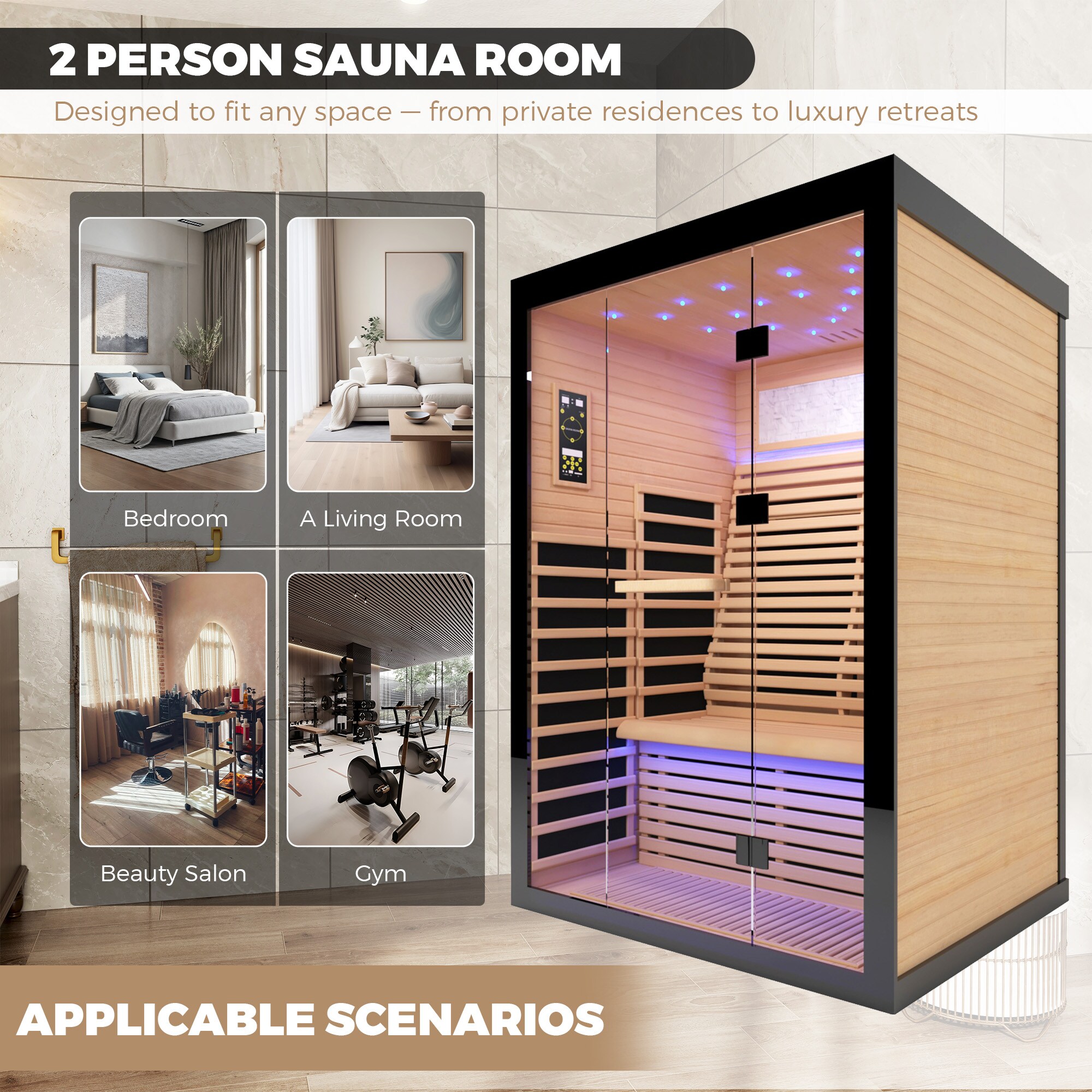 CASAINC CA-HS-50039 Indoor-Saunas - View #5