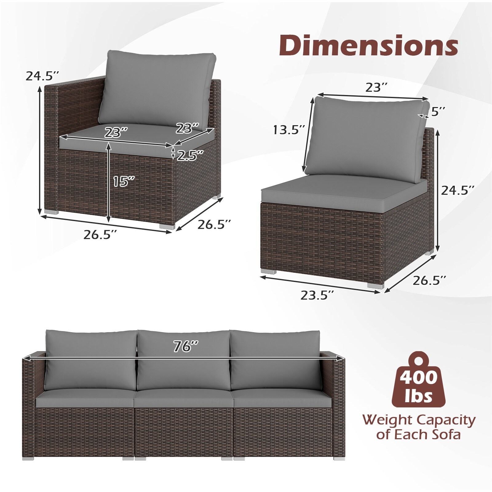 Slickblue D-CO-RG44947WH Patio-Sofas-Daybeds - View #8