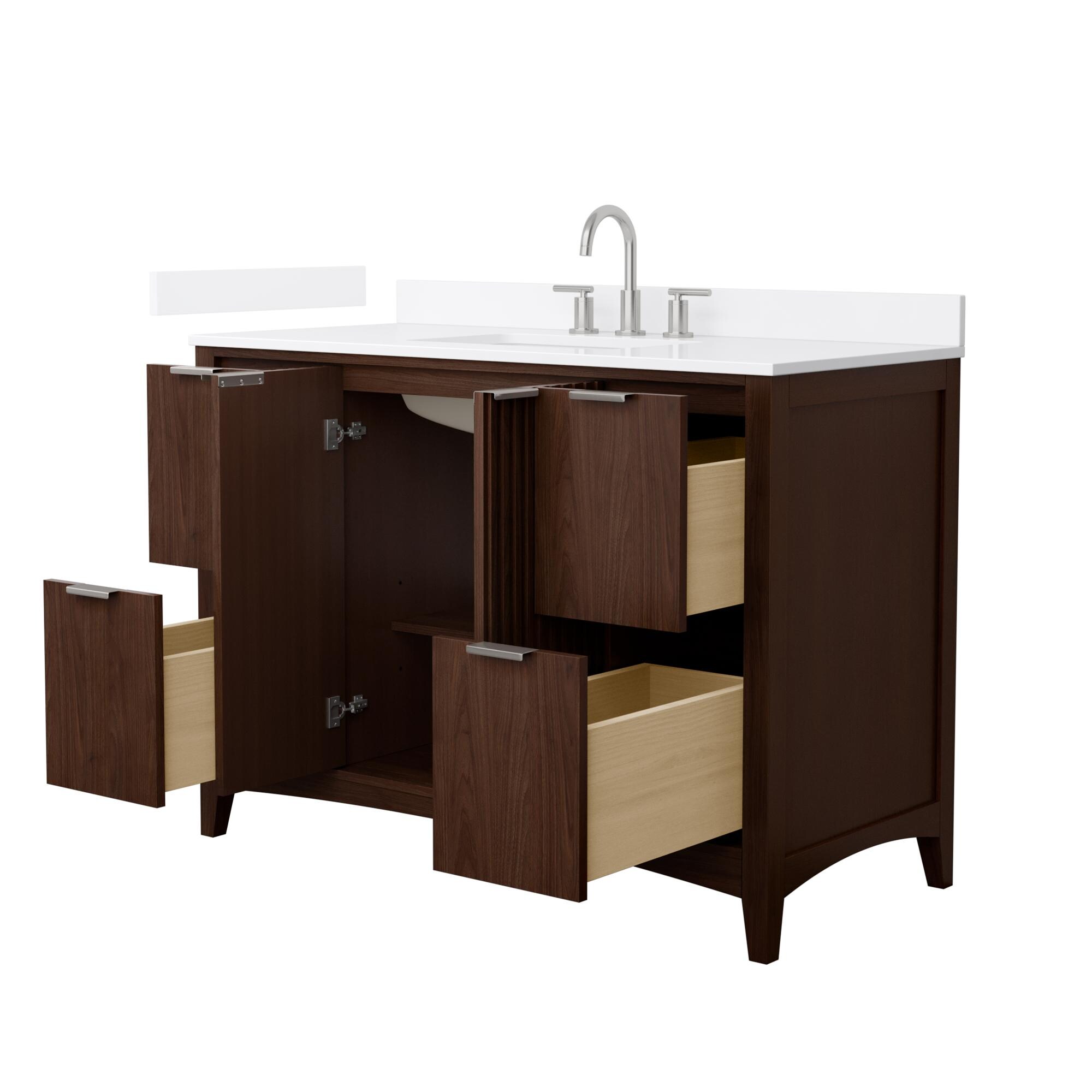 Wyndham Collection WCF919148SDWWQUS3MXX Bath-Vanity-Combo - View #3
