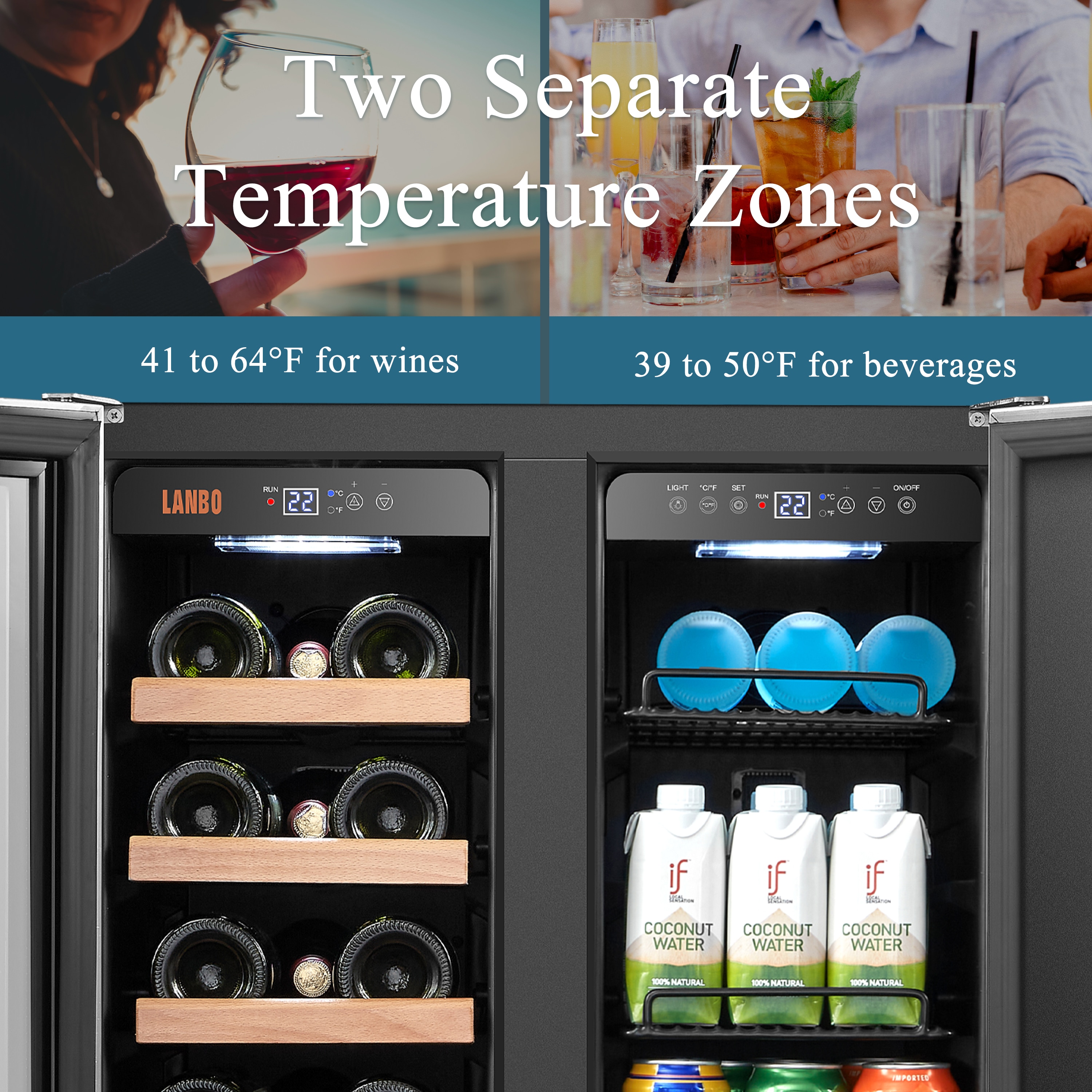 LANBO LB36BAA Wine-Chillers - View #3