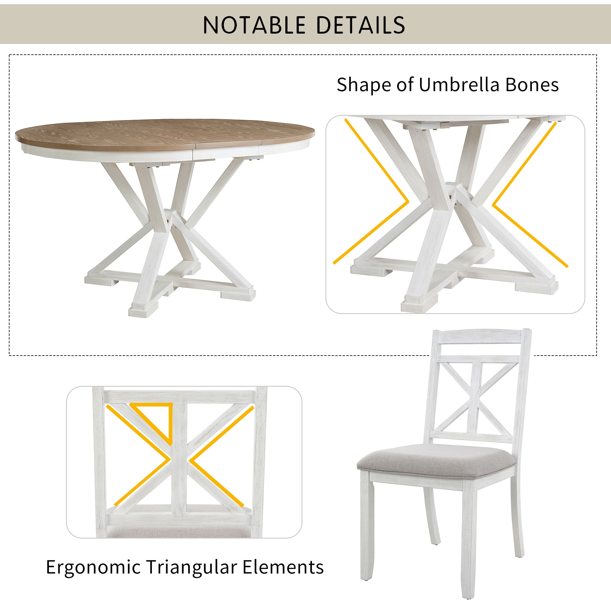 GDFStudio 341552 Dining-Sets - View #5
