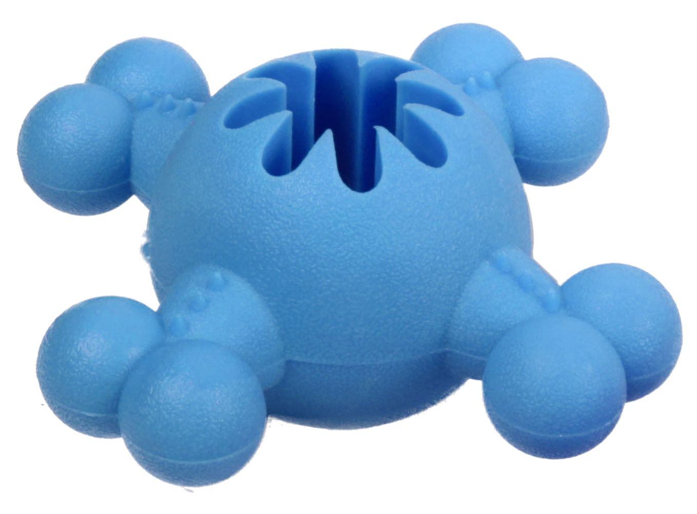 JUSHUA - Pet Life Quadra Bone TPR Treat Dispensing Durable Dog Toy