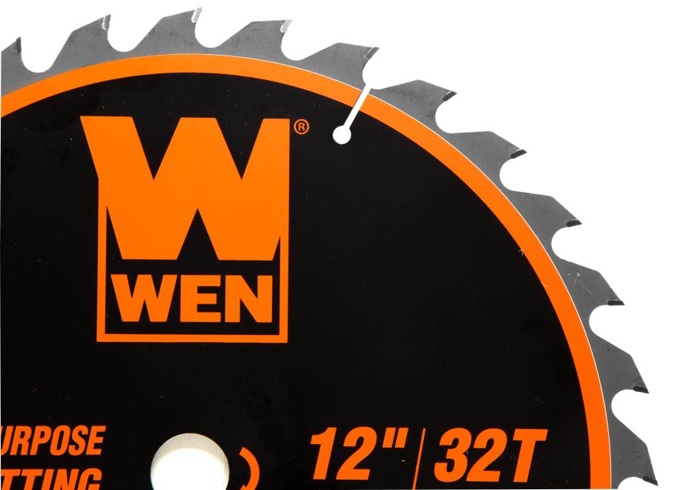 WEN 12-in Set-Tooth Fine Finish Tungsten Carbide-tipped Steel