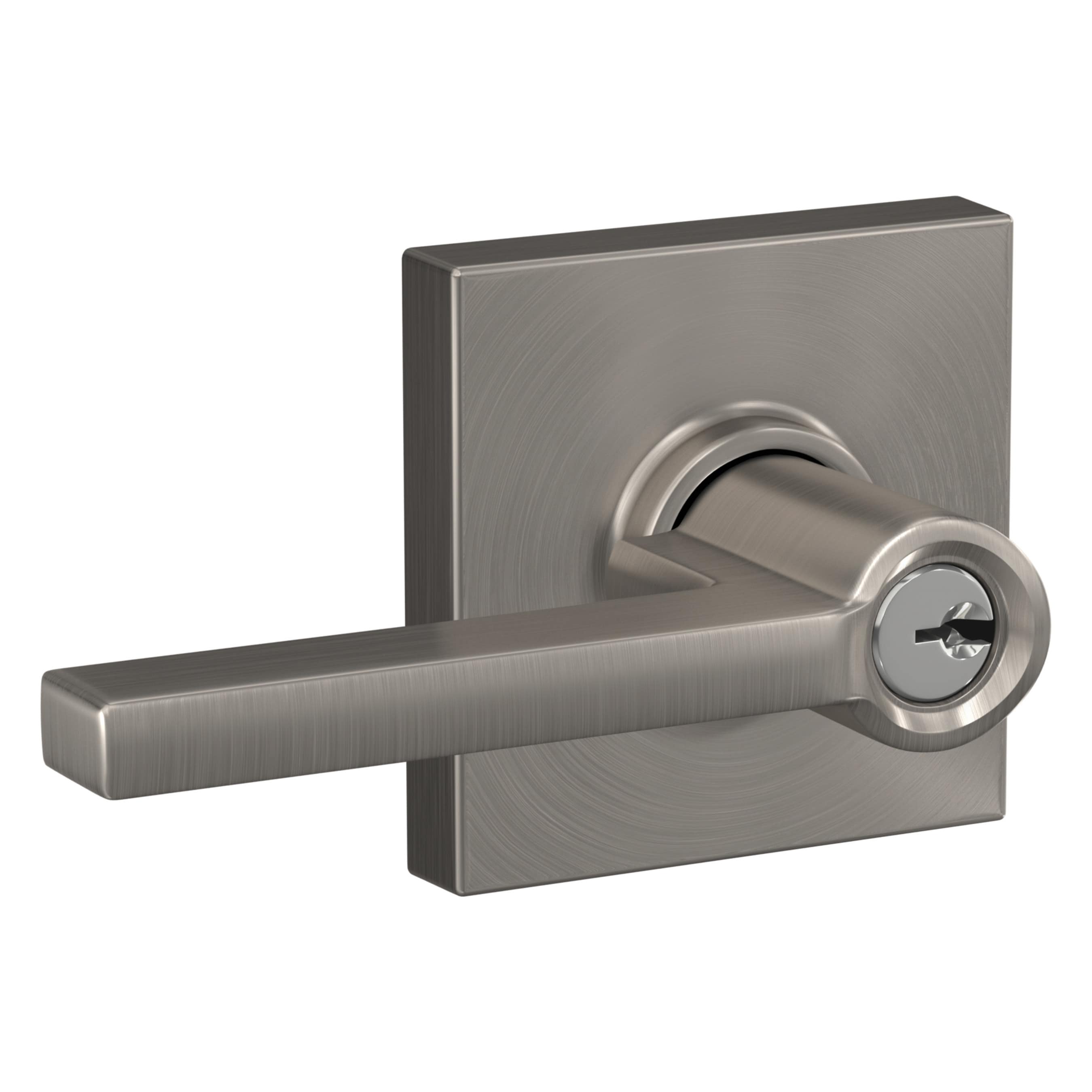 Schlage F51A LAT 619 COL Door-Handles - View #2