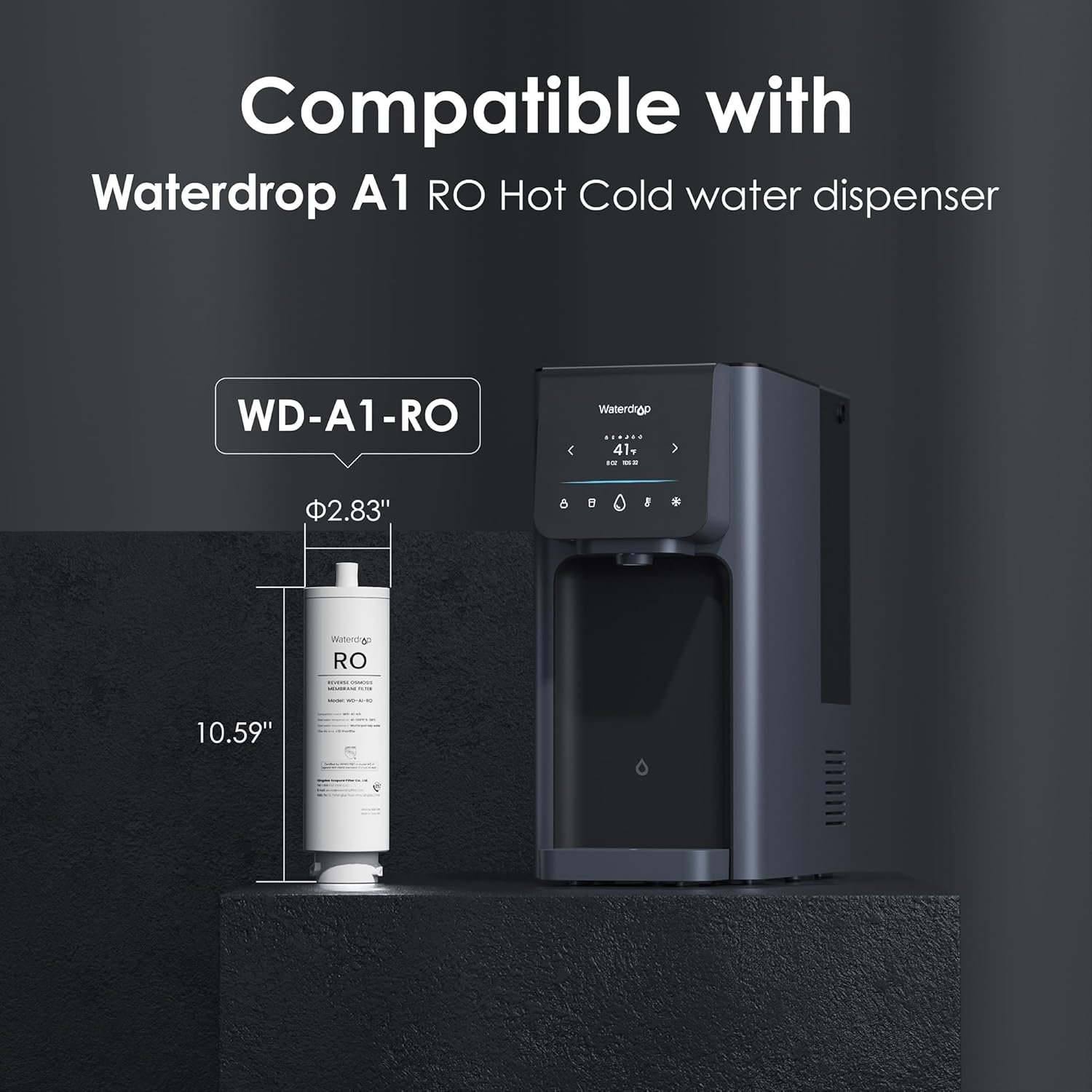 Waterdrop B-WD-A1-RO Replacement-Water-Filters-Cartridges - View #9