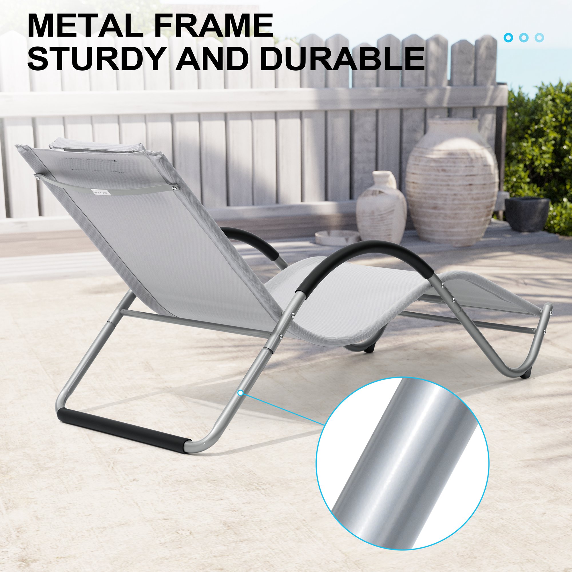 Crestlive Products CL-LG032LGY-1 Patio-Chairs - View #6
