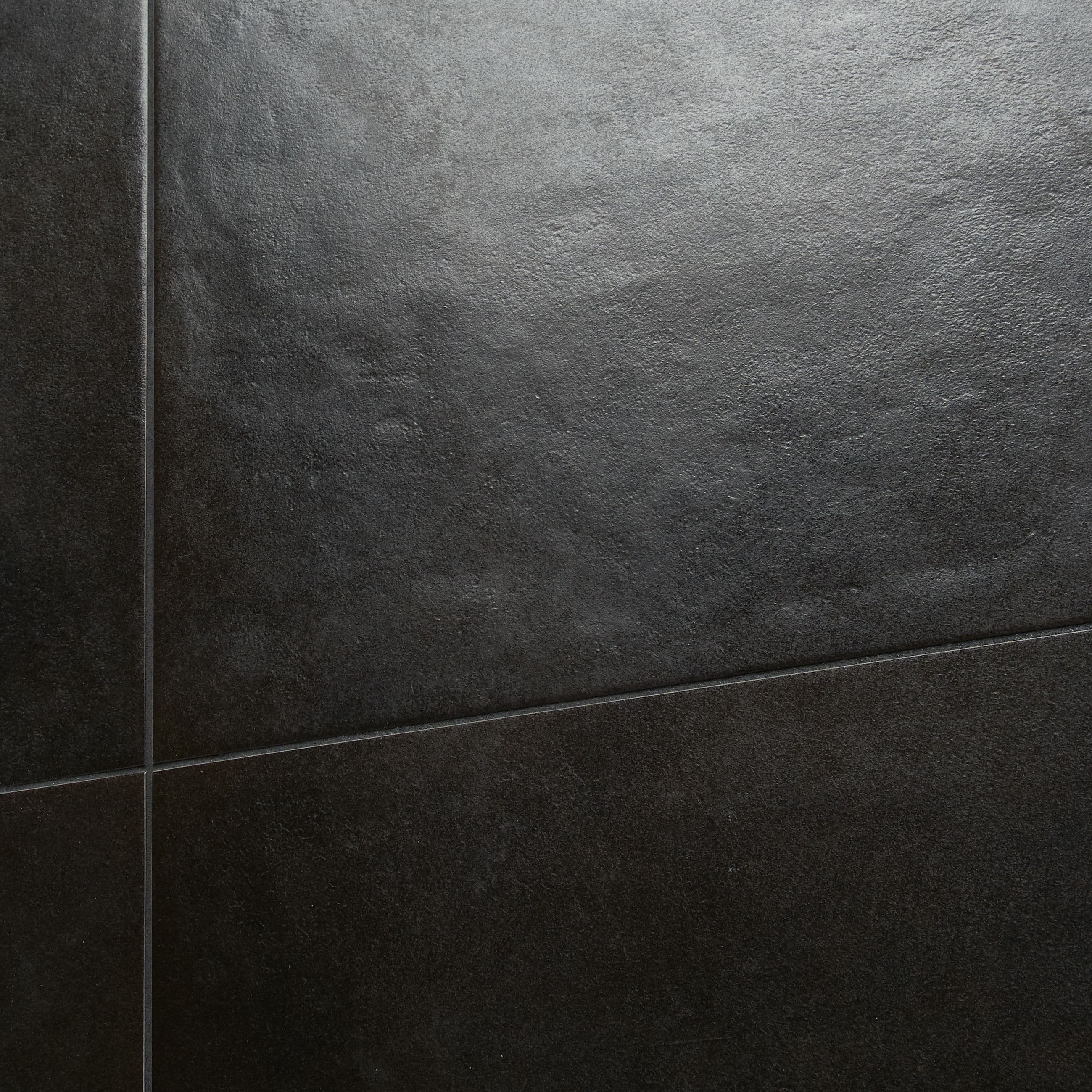 Vocal 24'' x 24'' Matte Black Porcelain Floor and Wall Tile