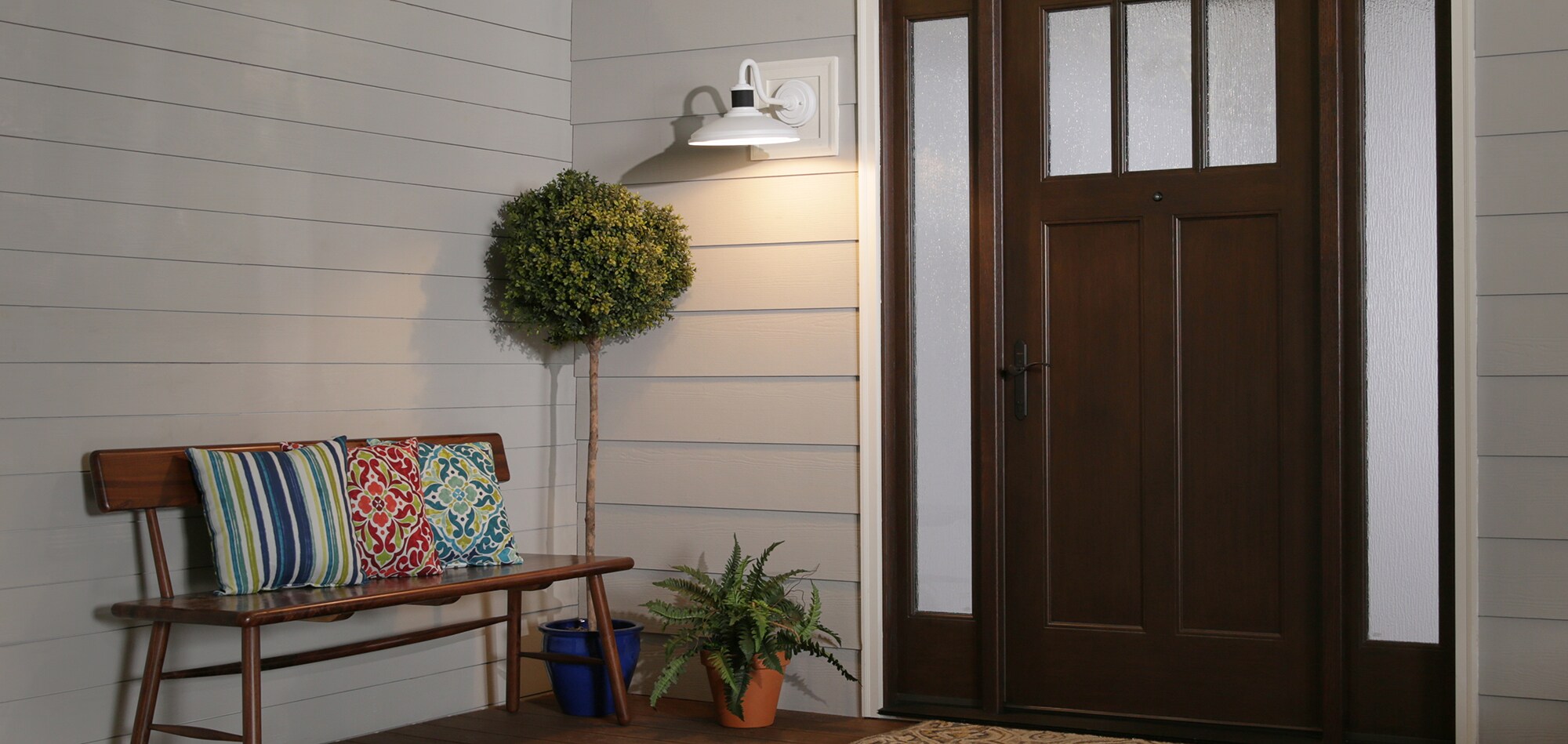 Kichler 49980WH Outdoor-Wall-Lighting - View #5
