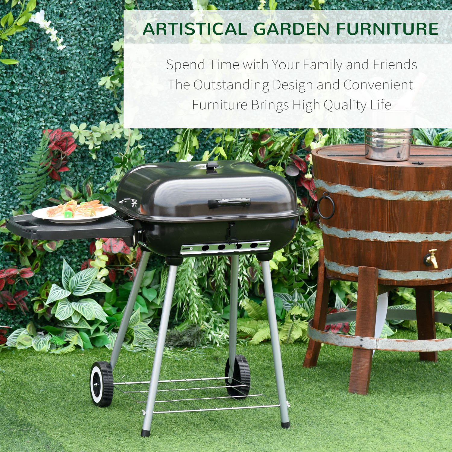 GZMR GZ-W22318 Charcoal-Grills - View #5