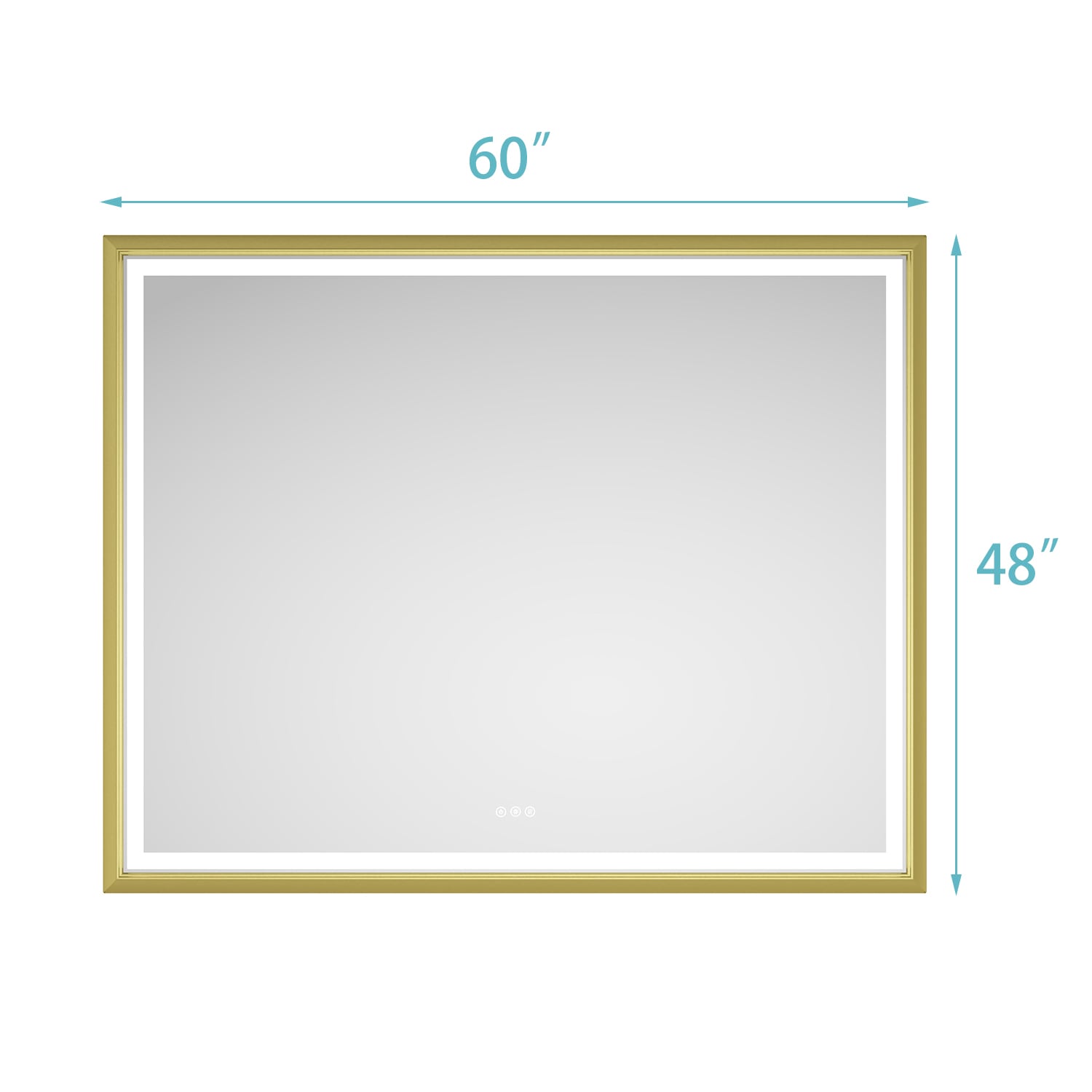 WELLFOR WA-BGF-6048 Framed-Bath-Mirrors - View #5