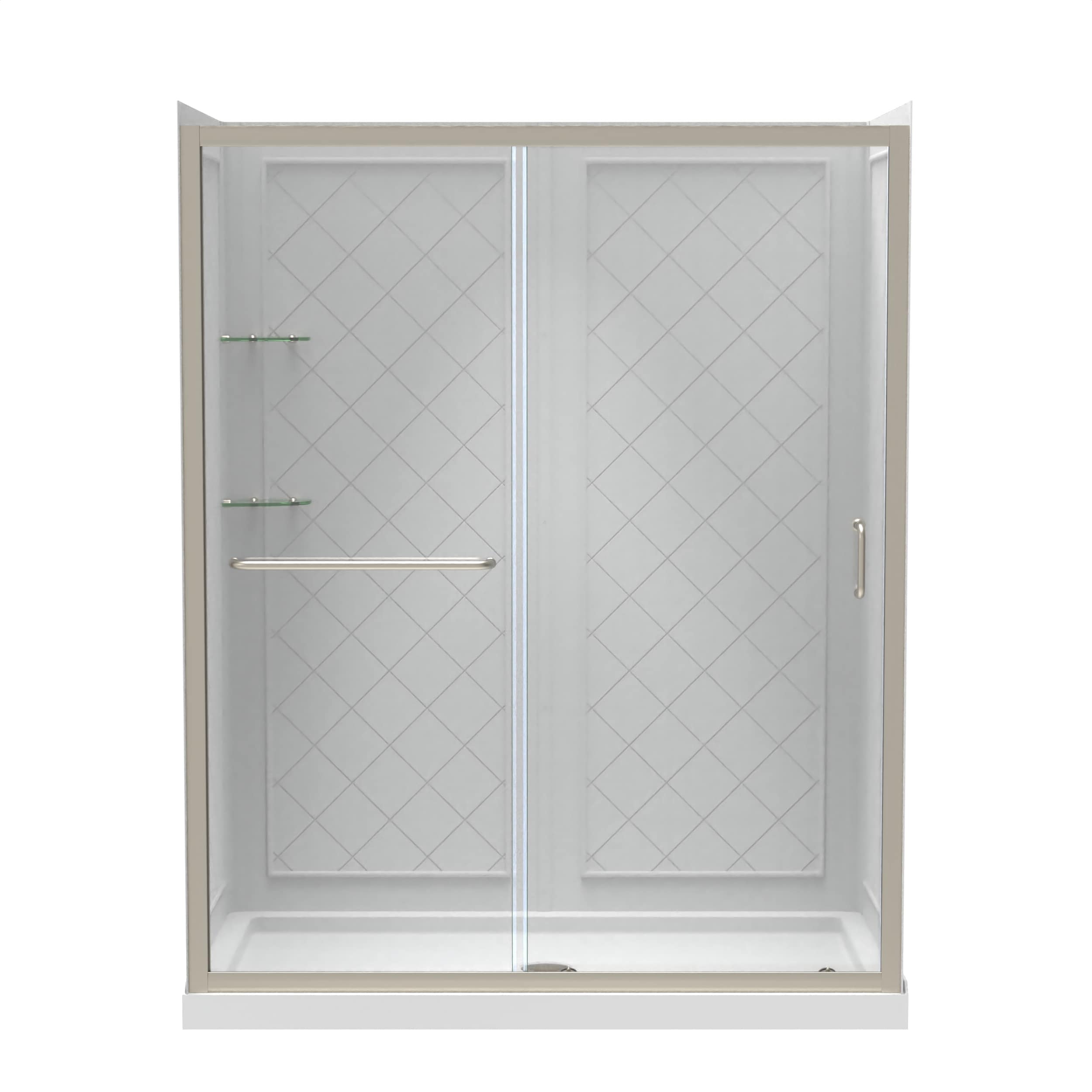 DreamLine DL-6119C-04CL Alcove-Shower-Kit - Thumbnail View #2
