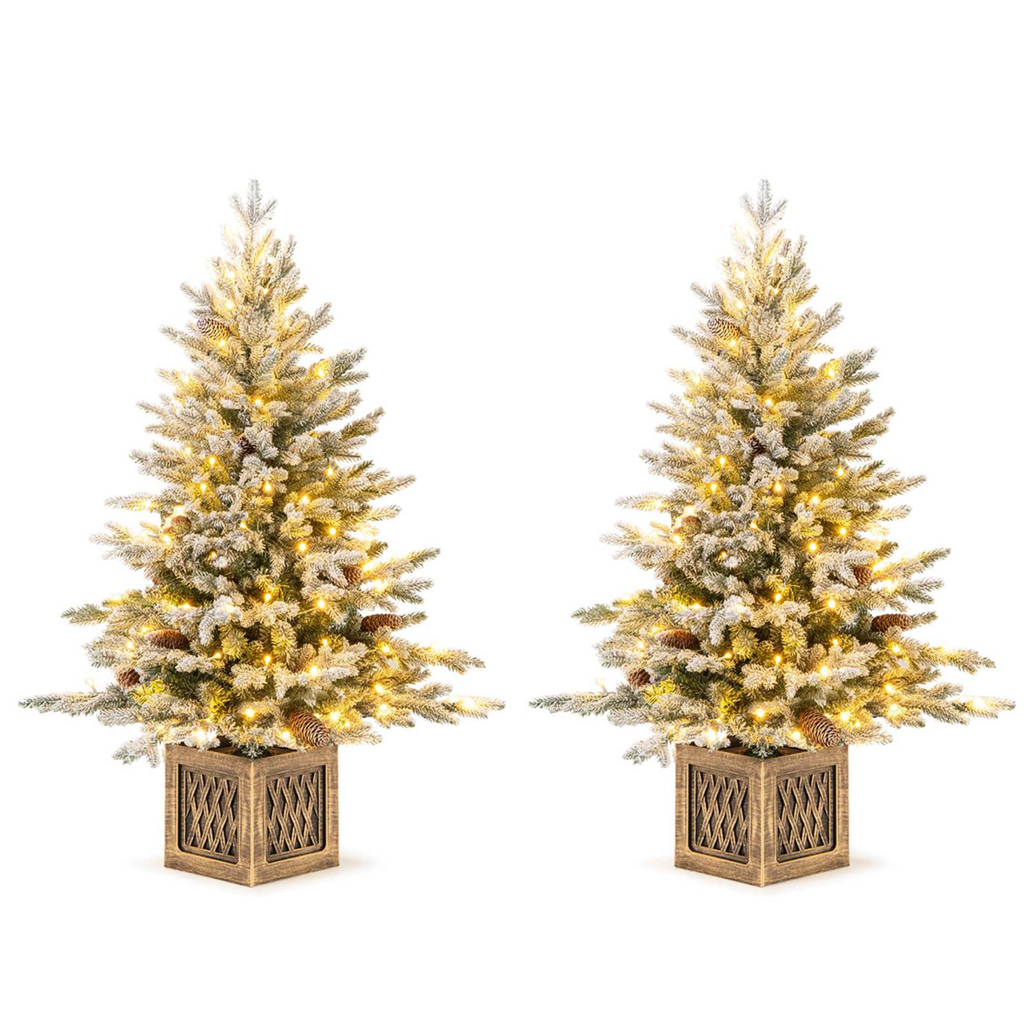 Costway CSHY001548 Artificial-Christmas-Trees - View #10