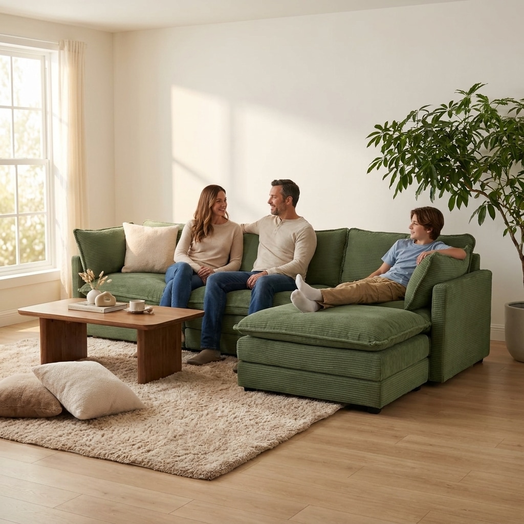 JEAREY GQSF-3-BU Sofas-Loveseats - View #2