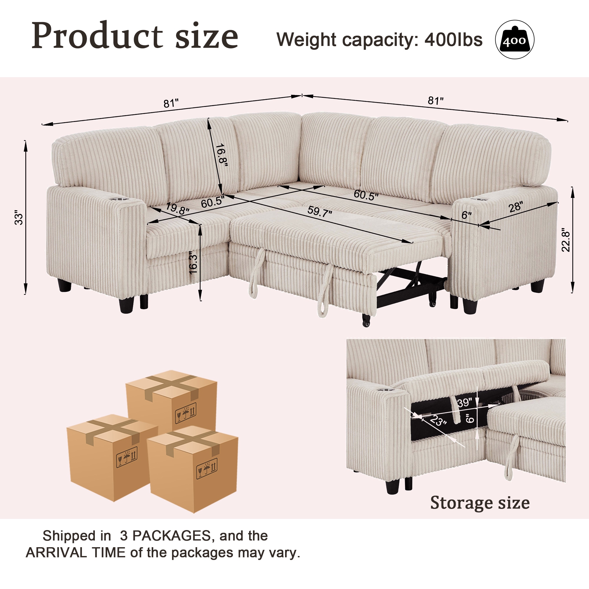 SINOFURN SYA330113BK Sofas-Loveseats - View #13
