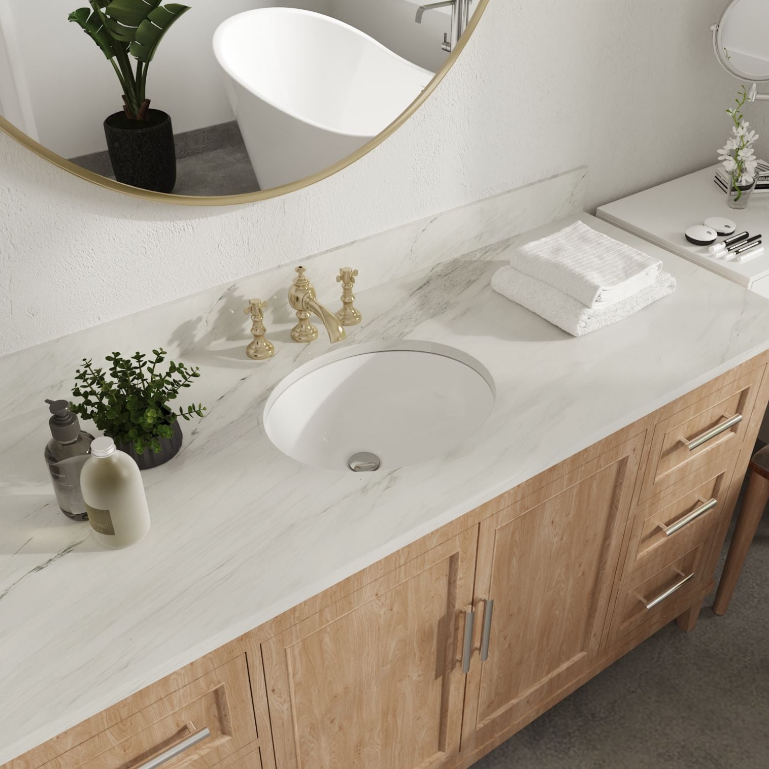 DeerValley DV-1U302 Bath-Sink - View #2