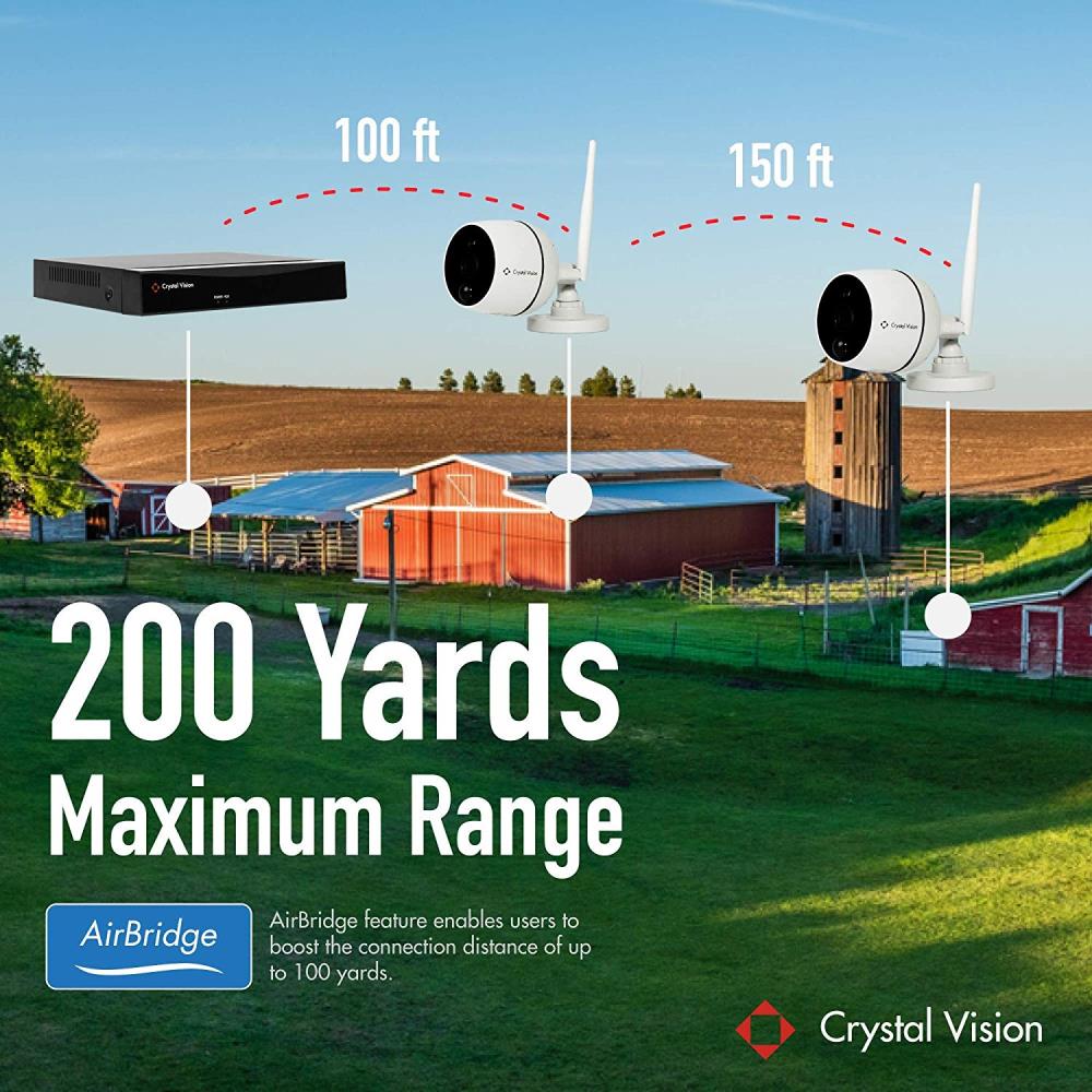 Crystal Vision CVT808N-2140C Security-Camera-Systems - View #3