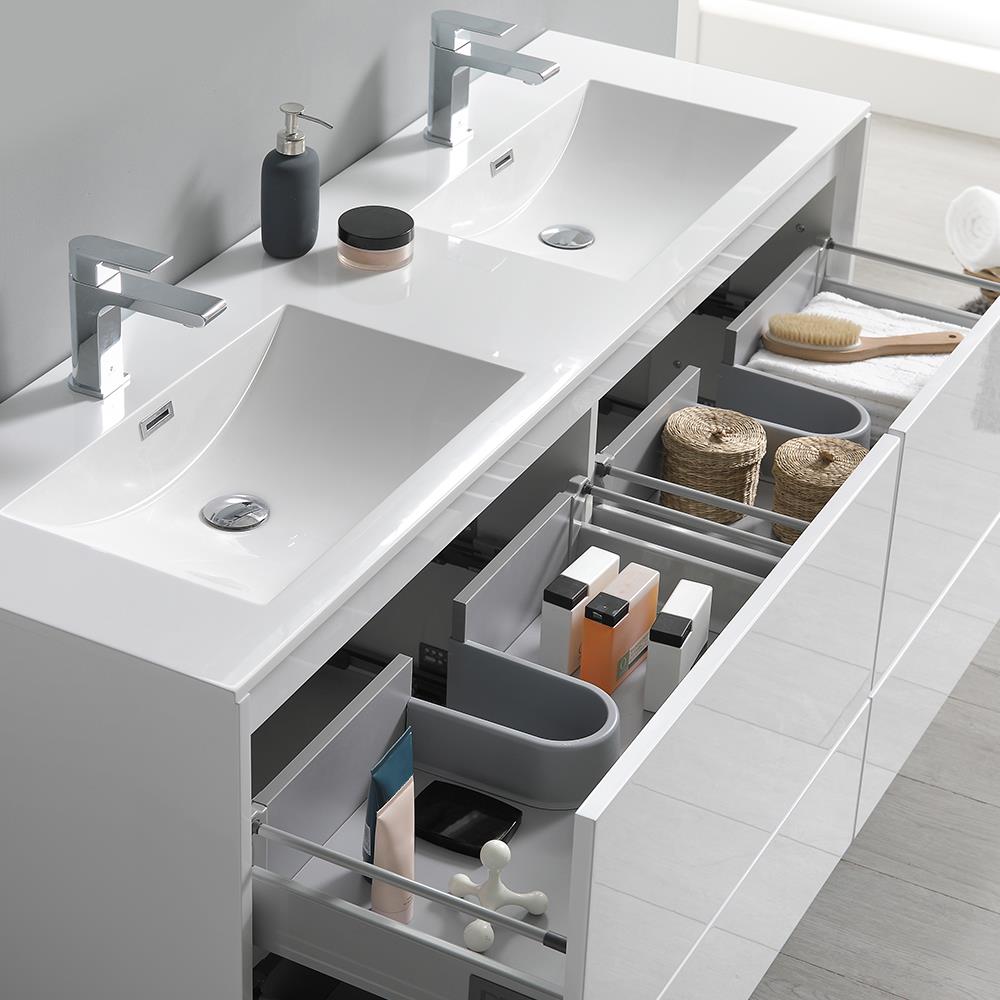 Fresca FVN9260WH-D Bath-Vanity-Combo - View #5