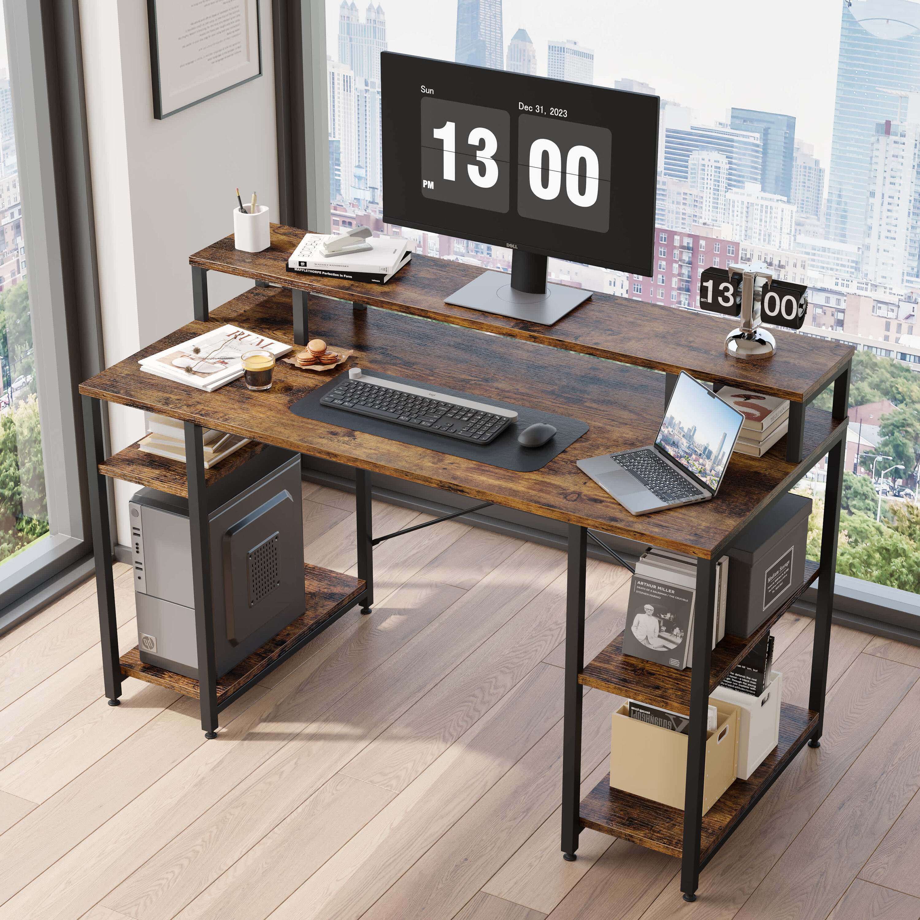 Bestier LOW-D074G-RST desks - View #4