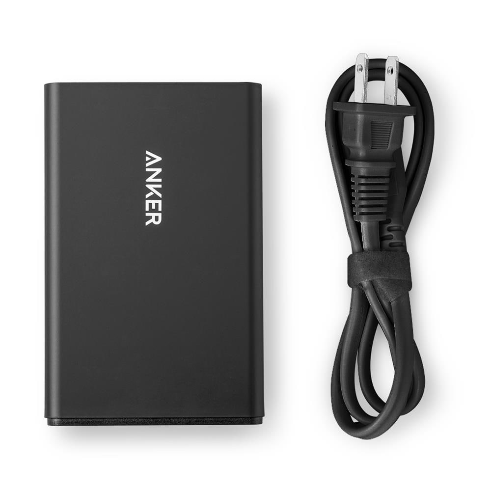 Anker PowerPort 5 40W USB Charger - 5 Ports, Black, Fast Charging  Technology, DOE Level 6 Energy Efficiency in the Mobile Device Chargers  department at