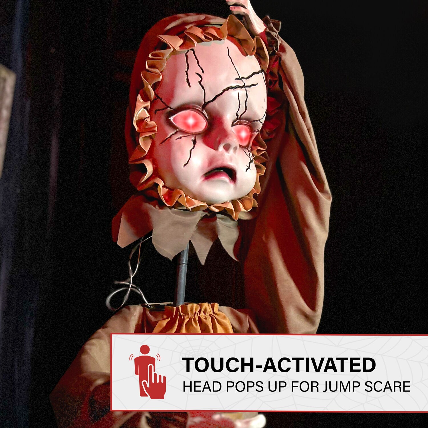 Haunted Hill Farm HHGIRL-9FLSA Halloween-Animatronics - View #4