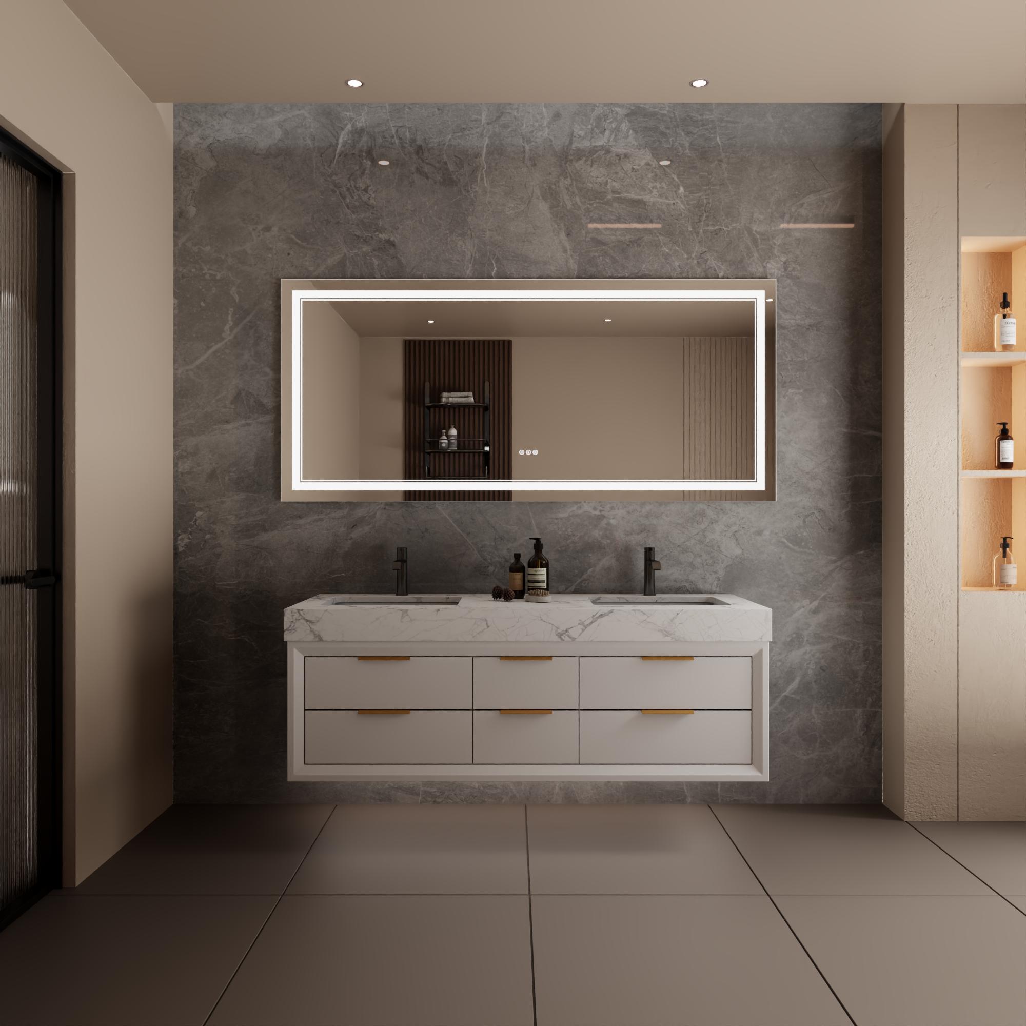 Bayfeve BFXB-9S3272-MIR Framed-Bath-Mirrors - View #17