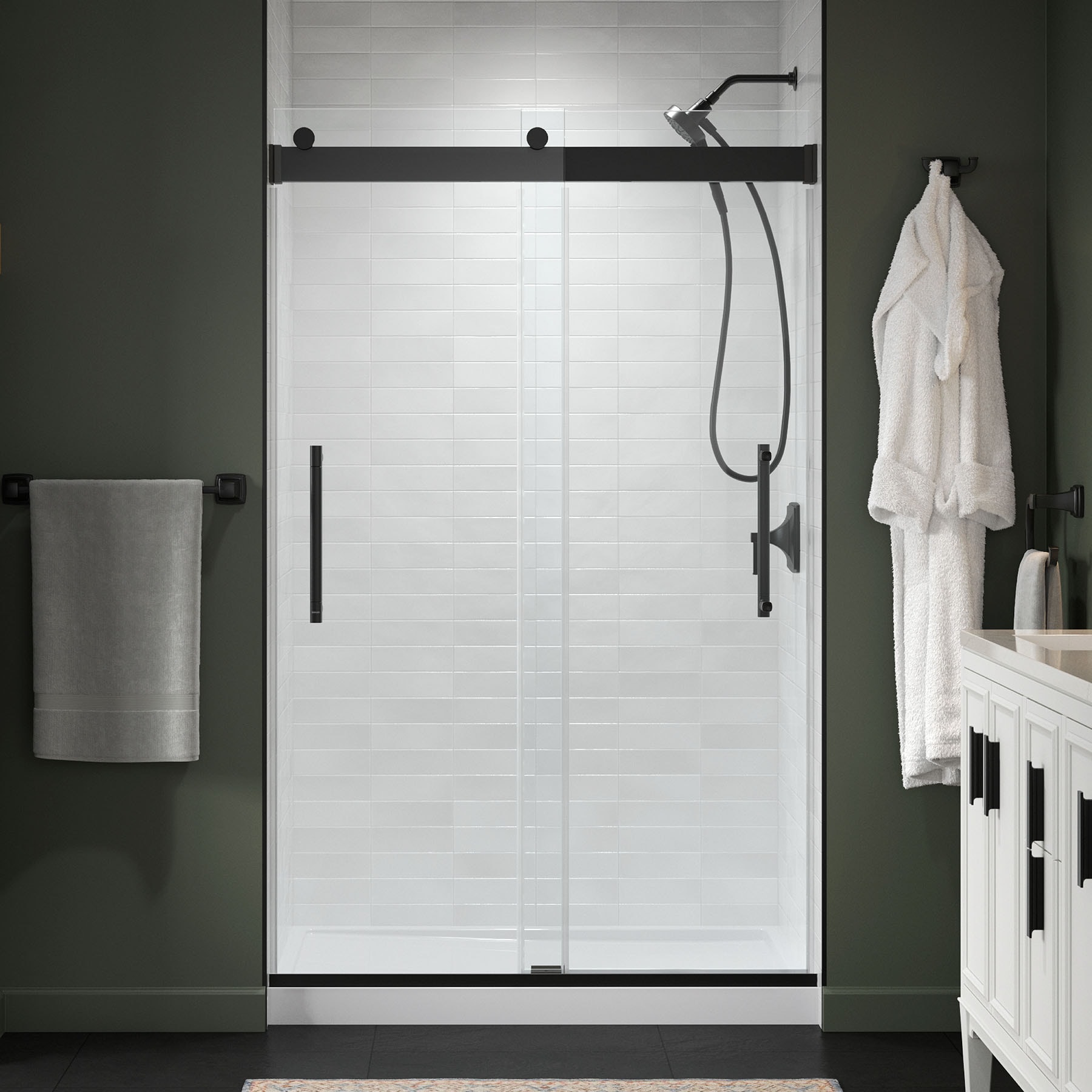 KOHLER 702475-8L-BL Shower-Doors - View #3