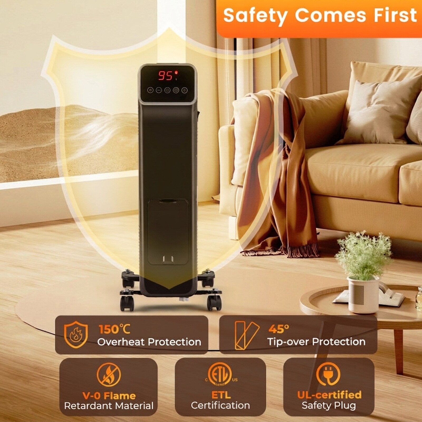 SUGIFT LW047SUGHY1086 Portable-Electric-Heat - View #4