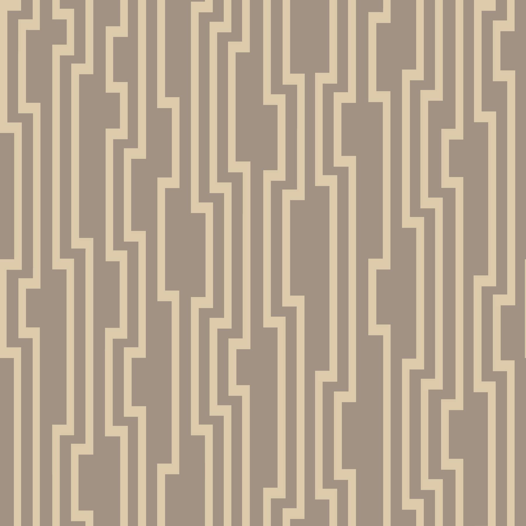 York Wallcoverings OL2788 Candice Olson Journey 57.8-Sq. Feet Off-white Non-woven Geometric Unpasted Wallpaper