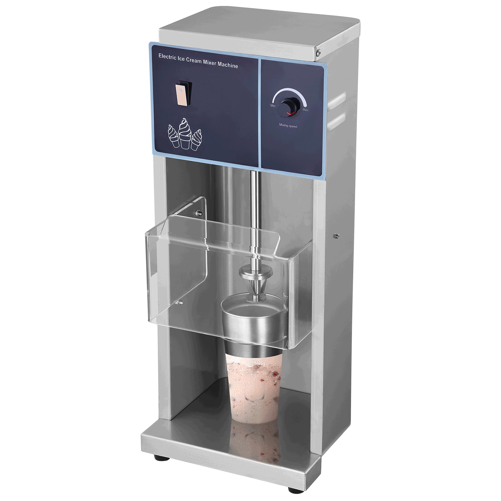 SVOPES SVOPESBQLJBJB07693V1 0.5-Quart Electric Ice Cream Maker Makes Gelato Makes Sorbet Makes Soft-Serve Ice Cream