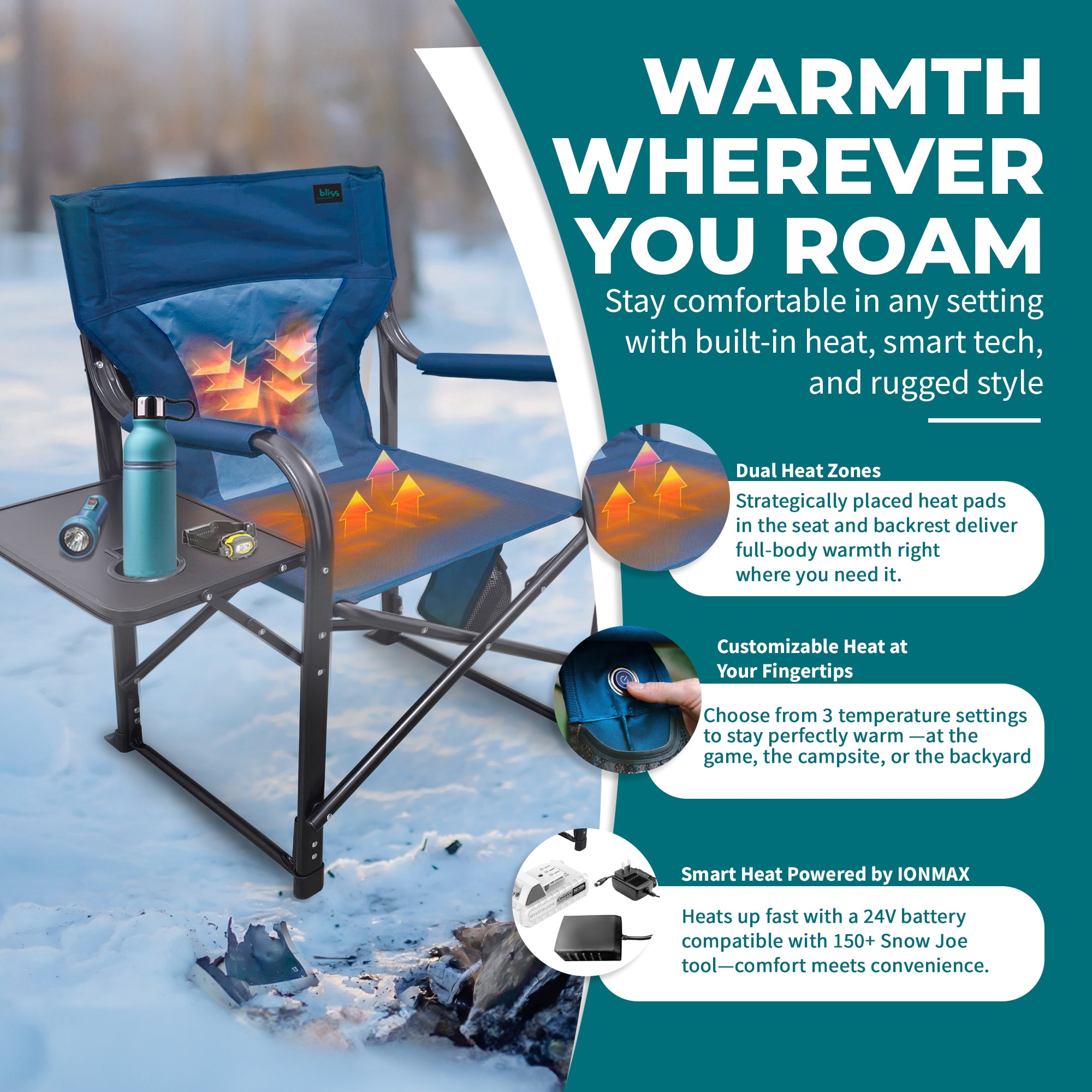 Bliss Hammocks 416488 Beach-Camping-Chairs - View #6