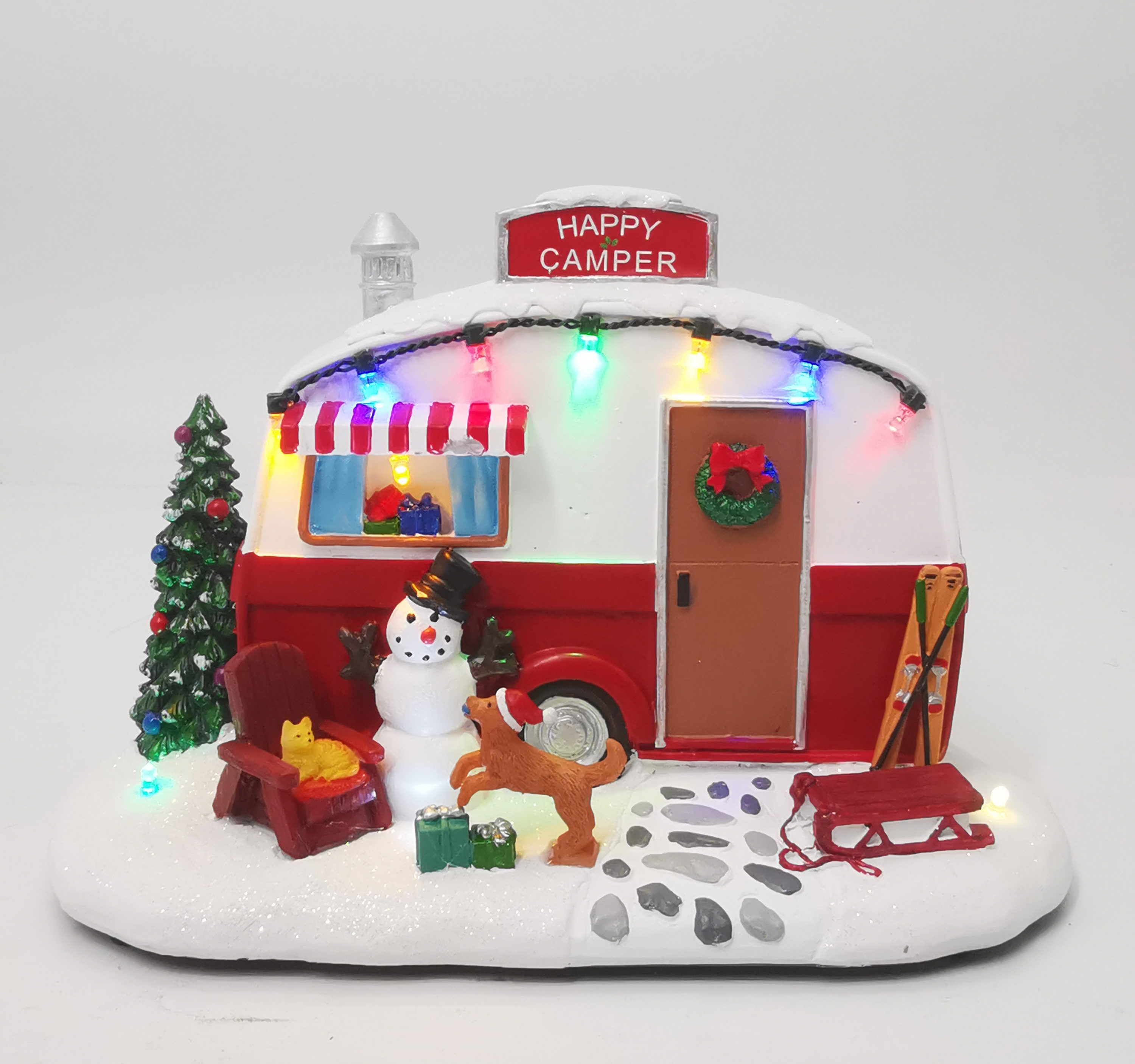 Holiday Living C69497 Carole Towne Lighted Village scene