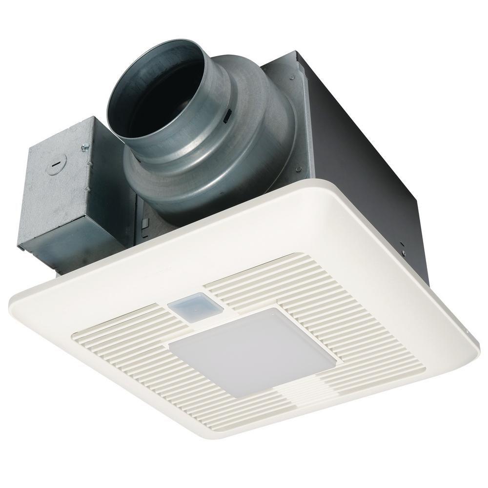 Panasonic WhisperSense 0.4-Sone 110-CFM White Lighted Bathroom Fan