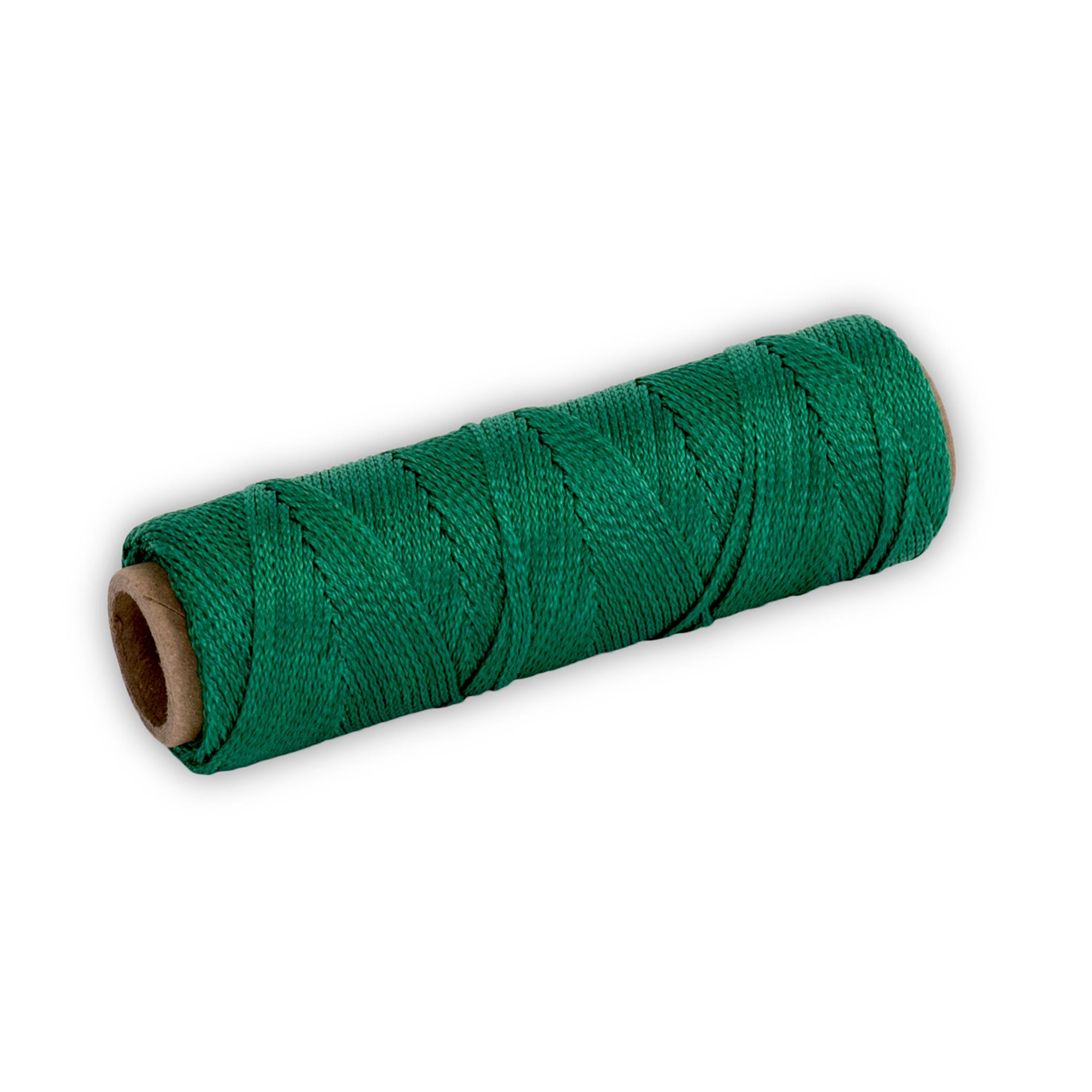 T.W. Evans Cordage 500-ft Green Nylon Mason Line String in the String &  Twine department at