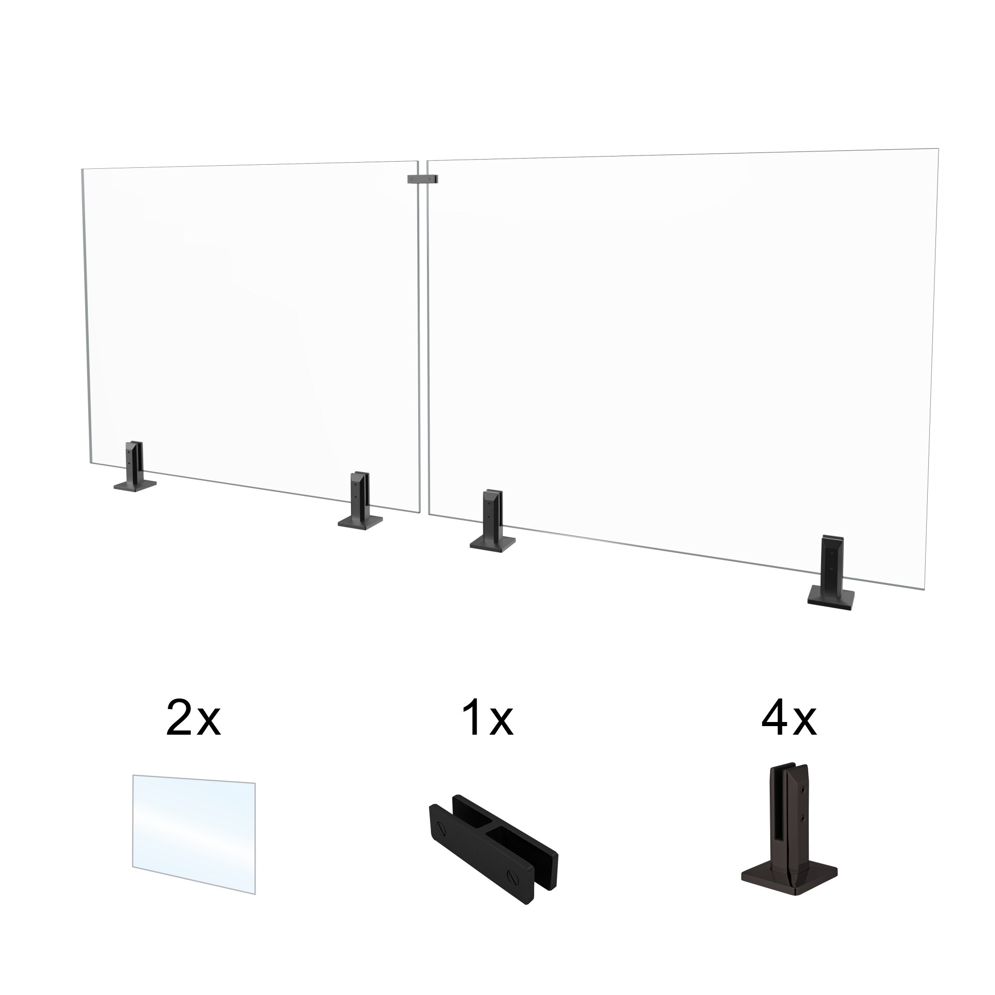 UNIKOO 112-115X44-2PC-MBL railings - View #8
