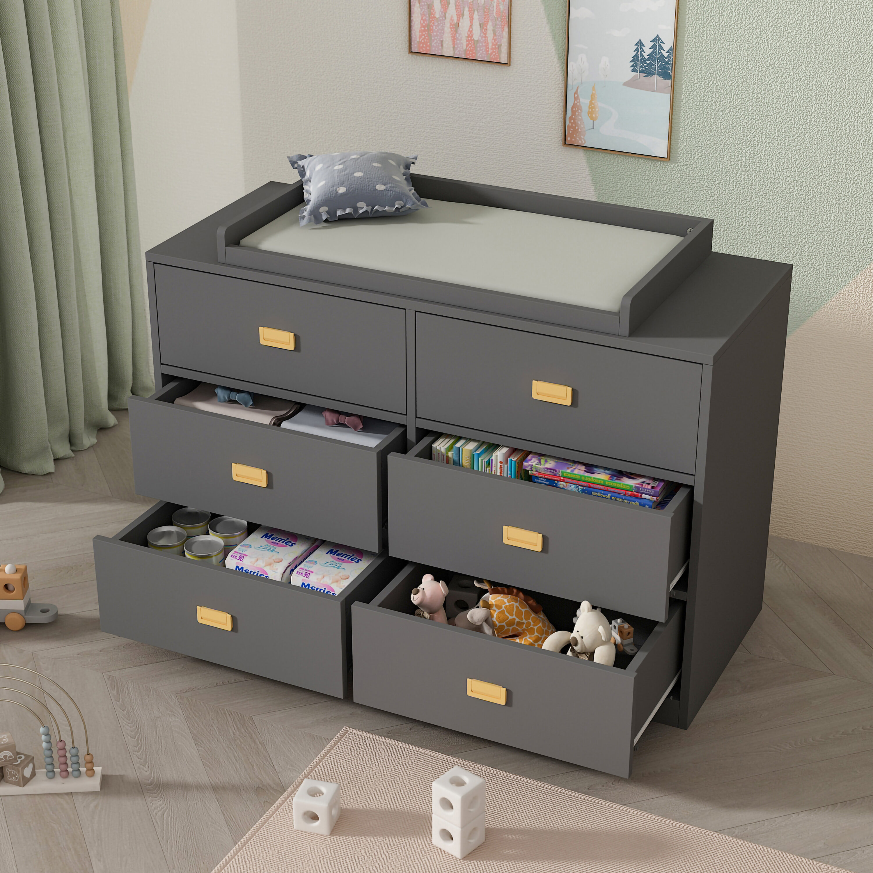 FUFU&GAGA LJY-WFKF210055-03 dressers - View #2