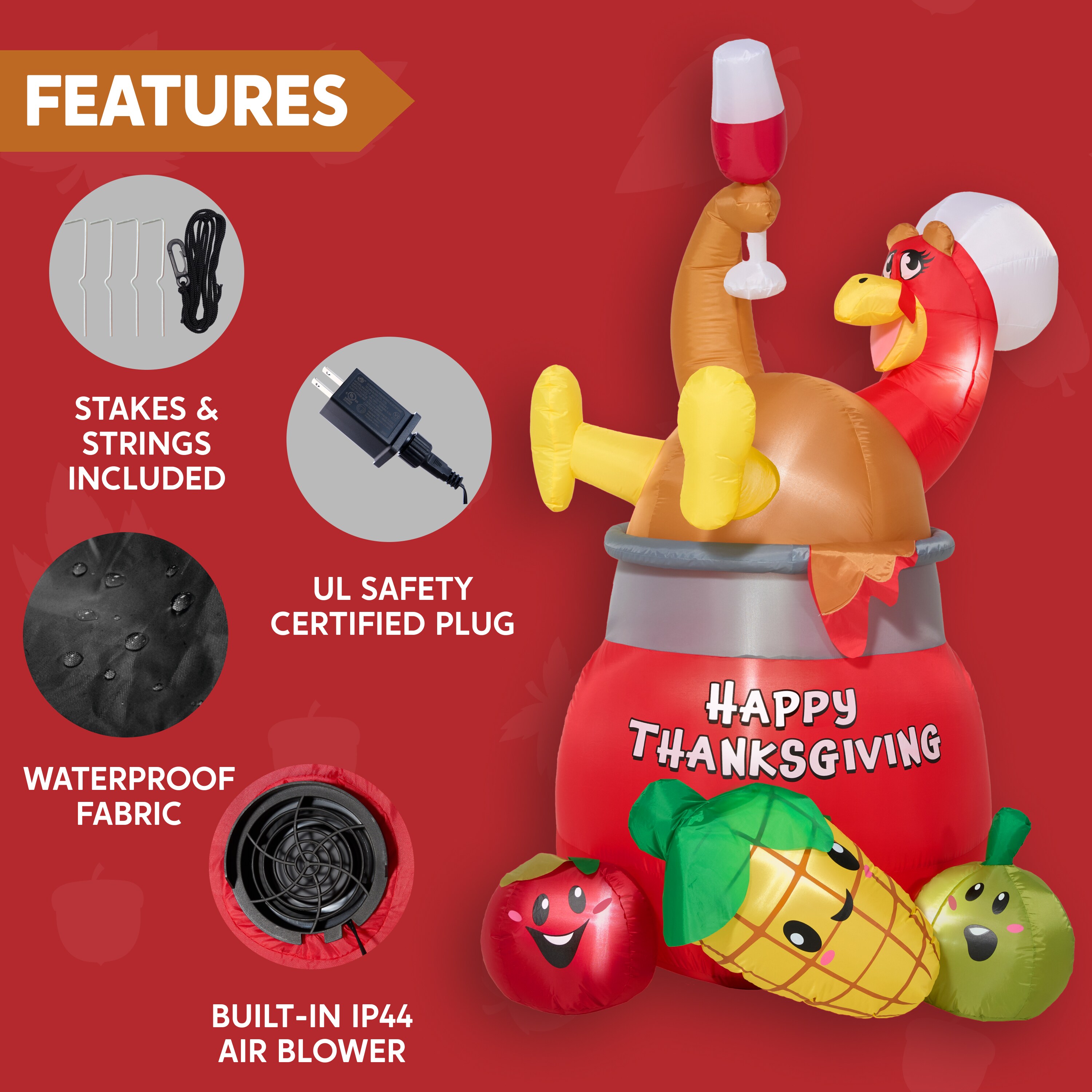 Joyfy 18965P Outdoor-Thanksgiving-Decor - View #5