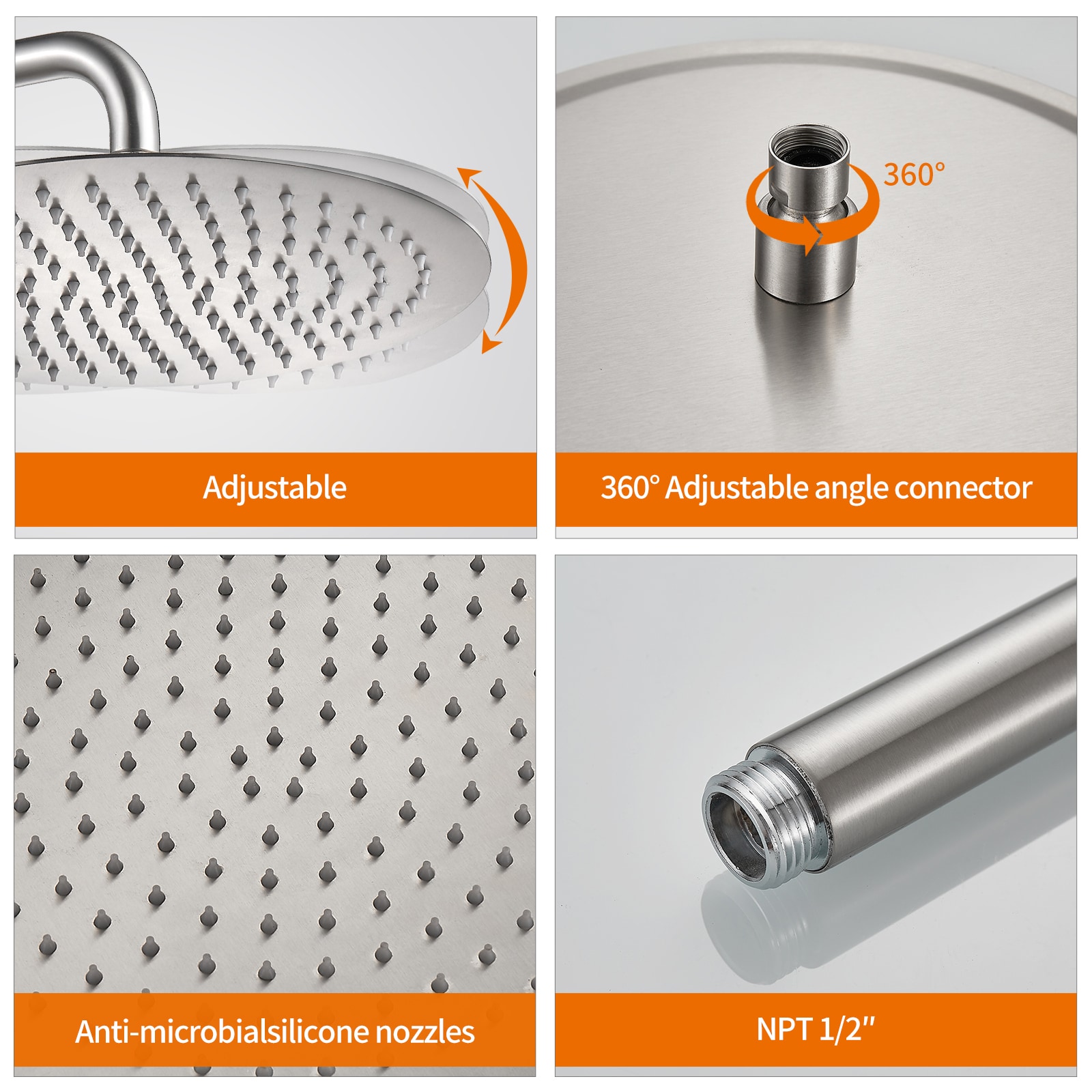 Cobbe LS1-KSA042 Showerhead-Bar-Panels - View #2