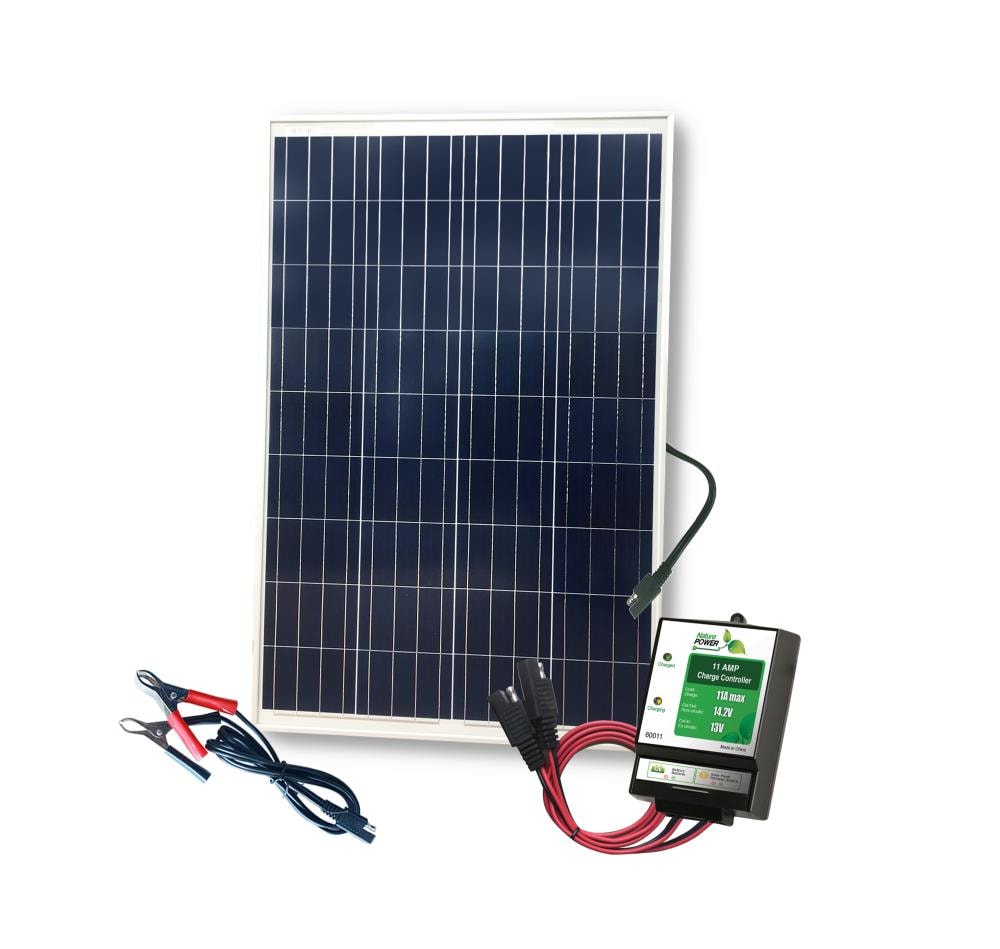 Nature Power 50111 40.2-in x 26.4-in x 1.4-in 100-Watt Portable Solar Panel