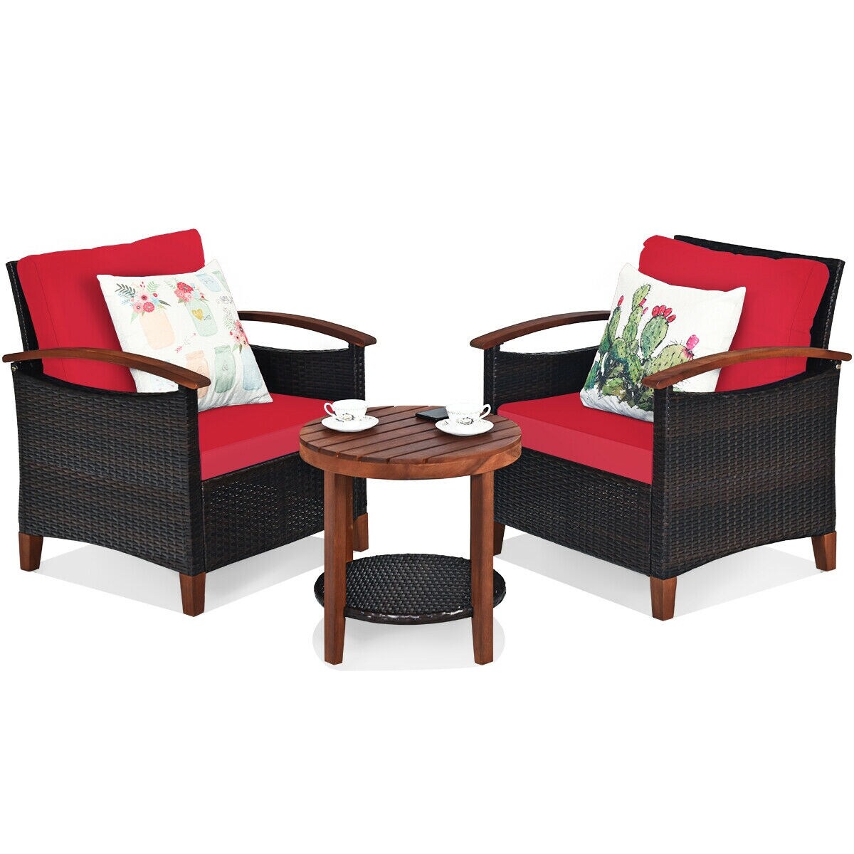 Forclover HYFE-65226RE Patio-Conversation-Sets - View #8