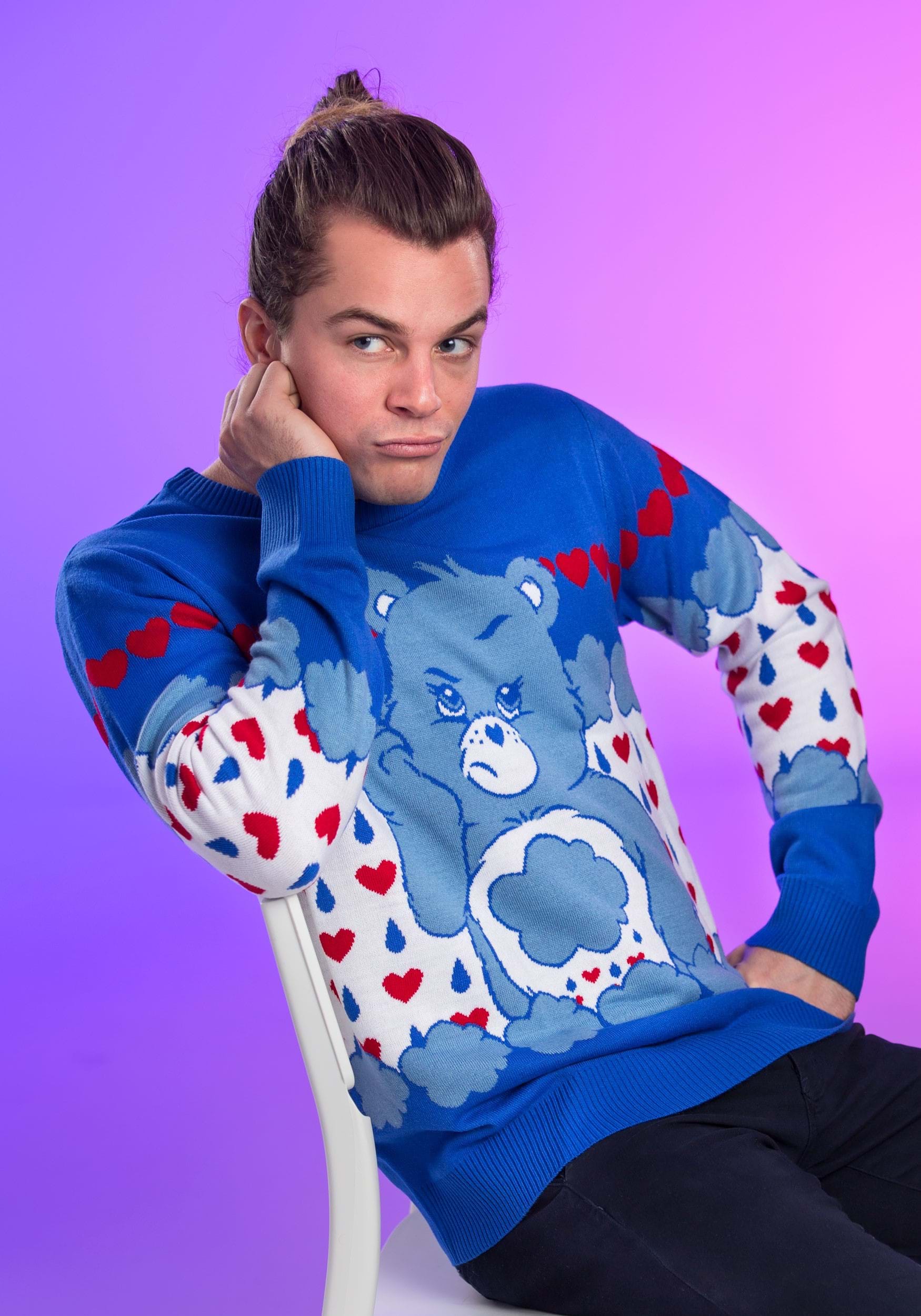 HalloweenCostumes FUN Wear Adult Grumpy Bear Care Bears Ugly Christmas ...