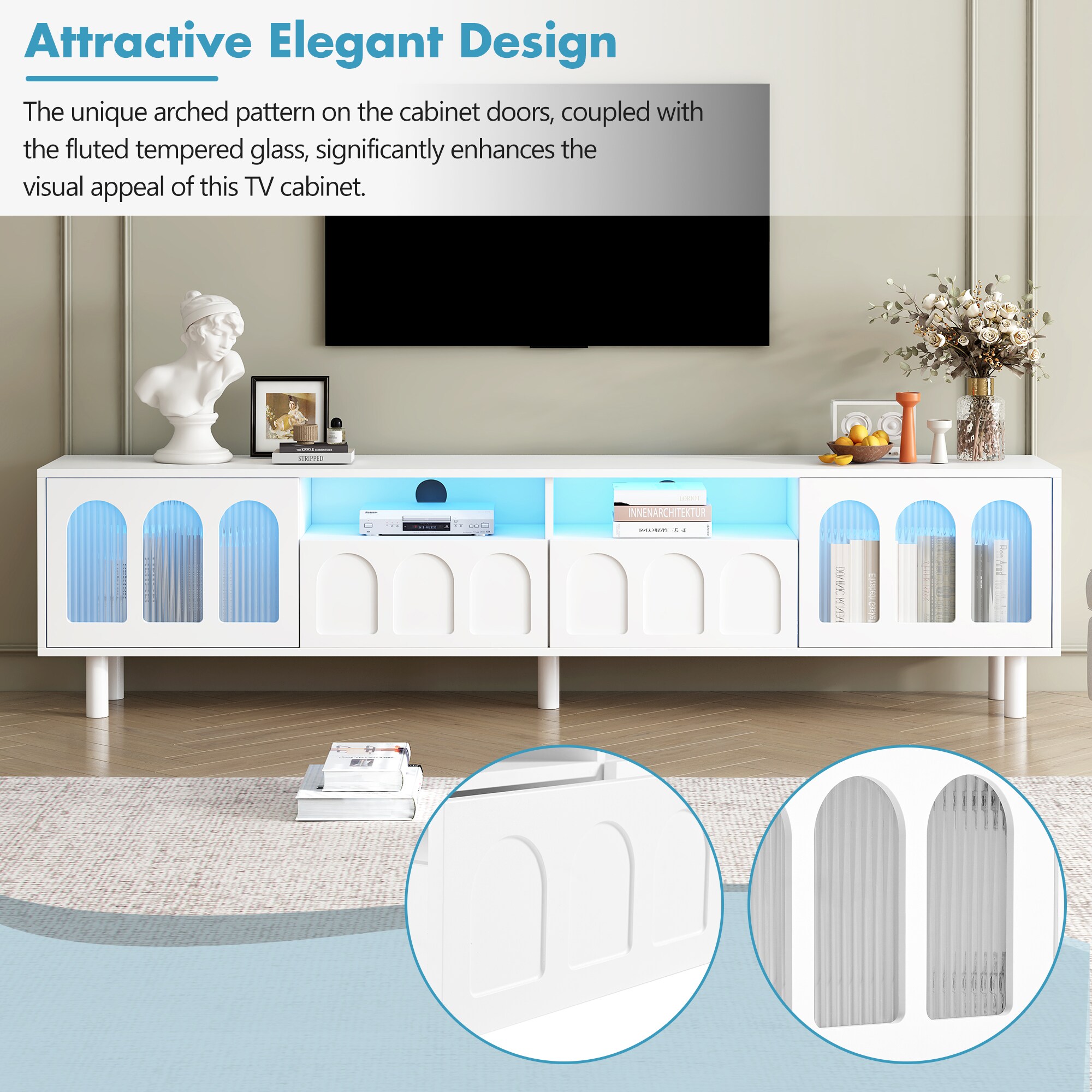 ModernLuxe N721P180476K Tv-Stands - View #3