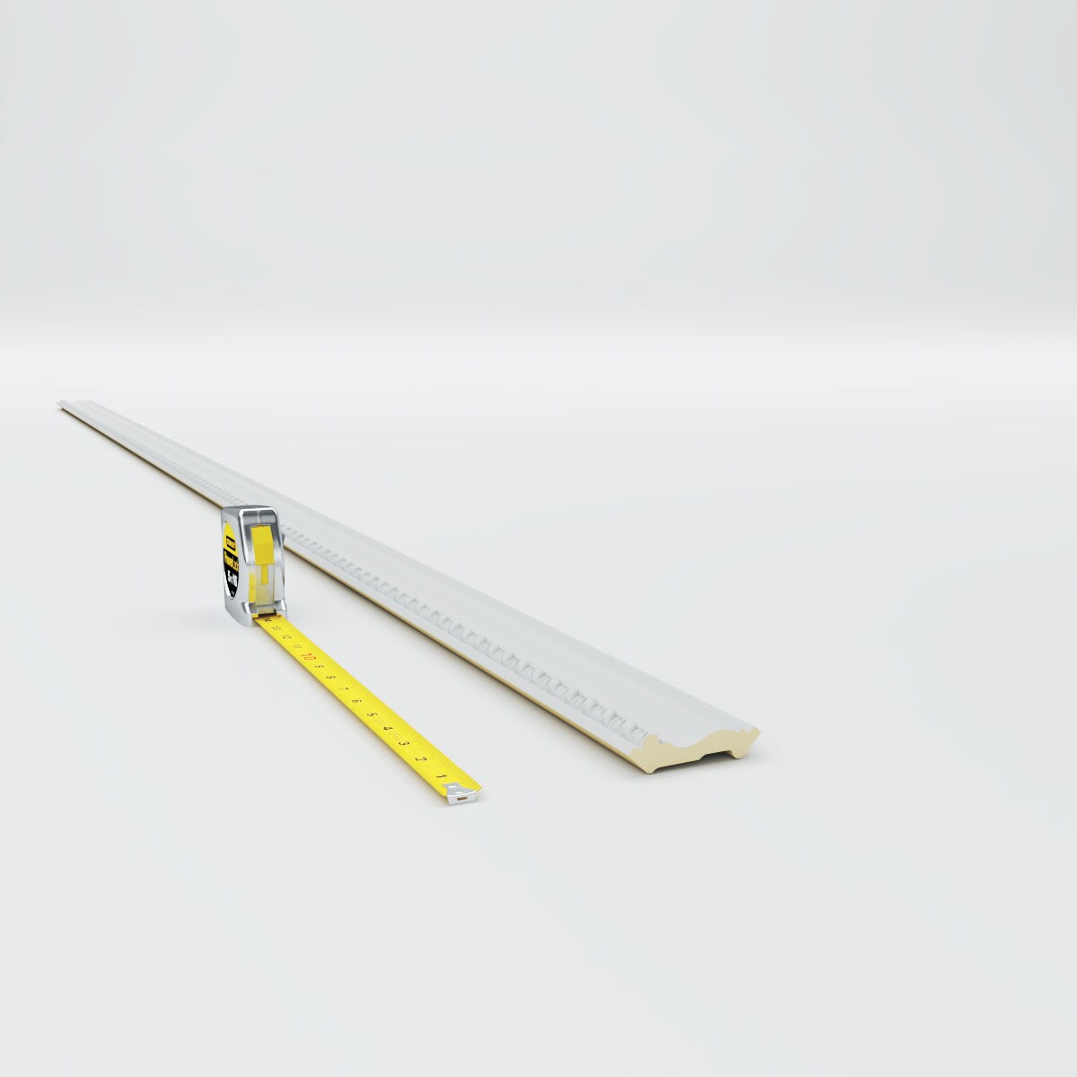 Primed White Urethane Crown Moulding 94.5"