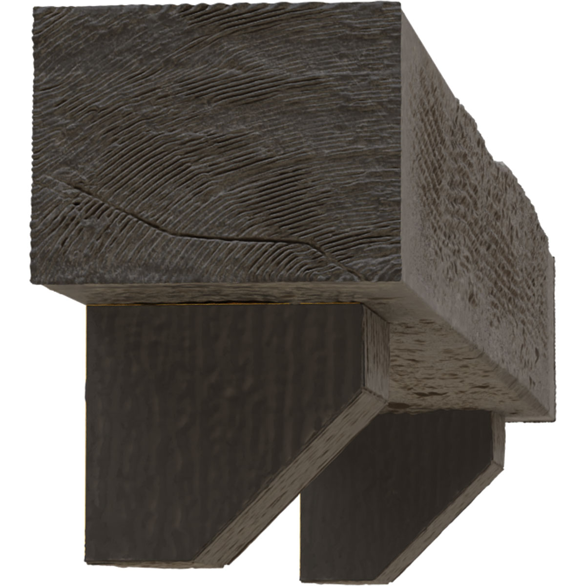 Ekena Millwork MANURS08X08X48ASAC Mantel-Shelves - View #4