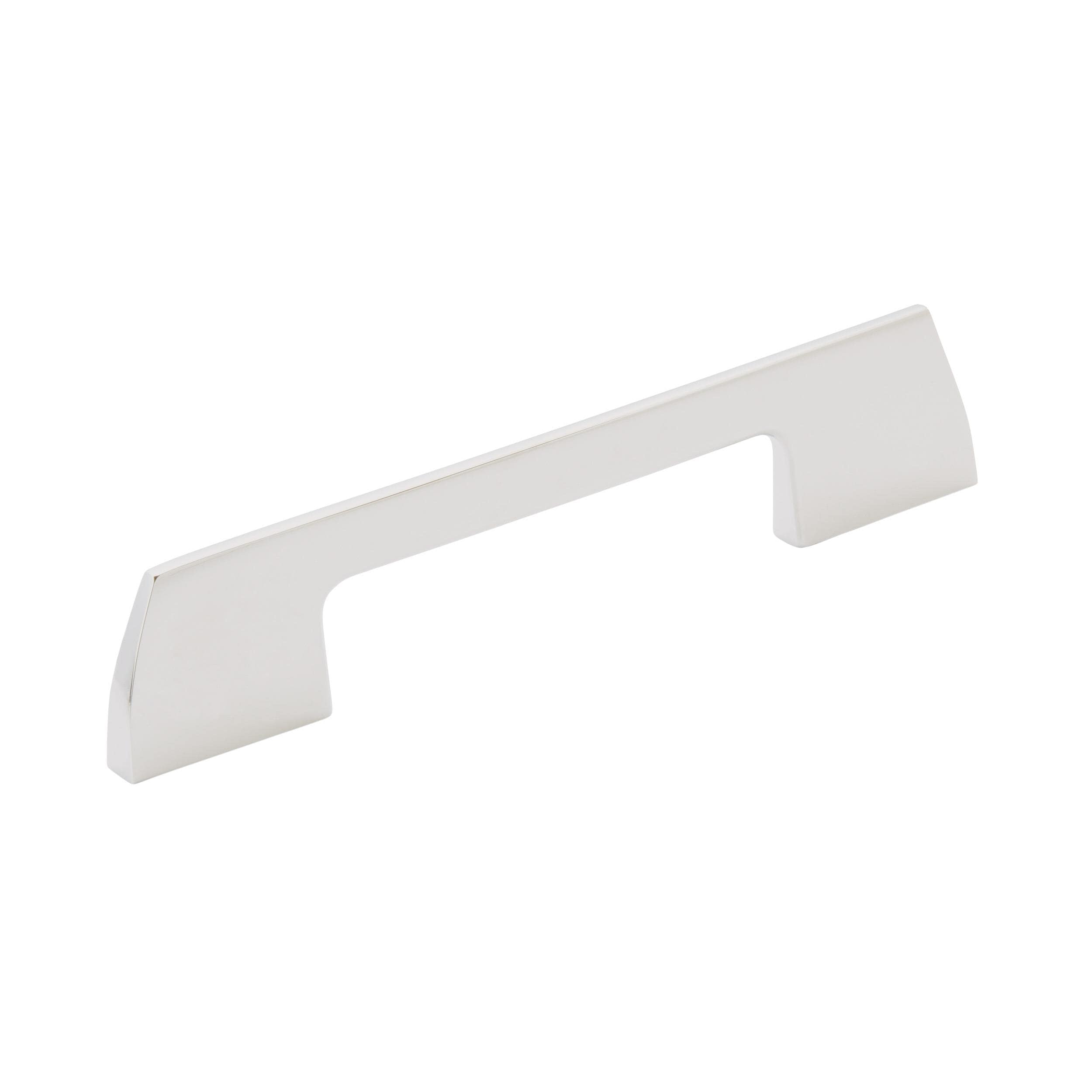 Amerock 10VMP3730026 Angle 3-3/4-in , 96mm Center to Center Polished Chrome Arch Handle Drawer Pulls 10 -Pack