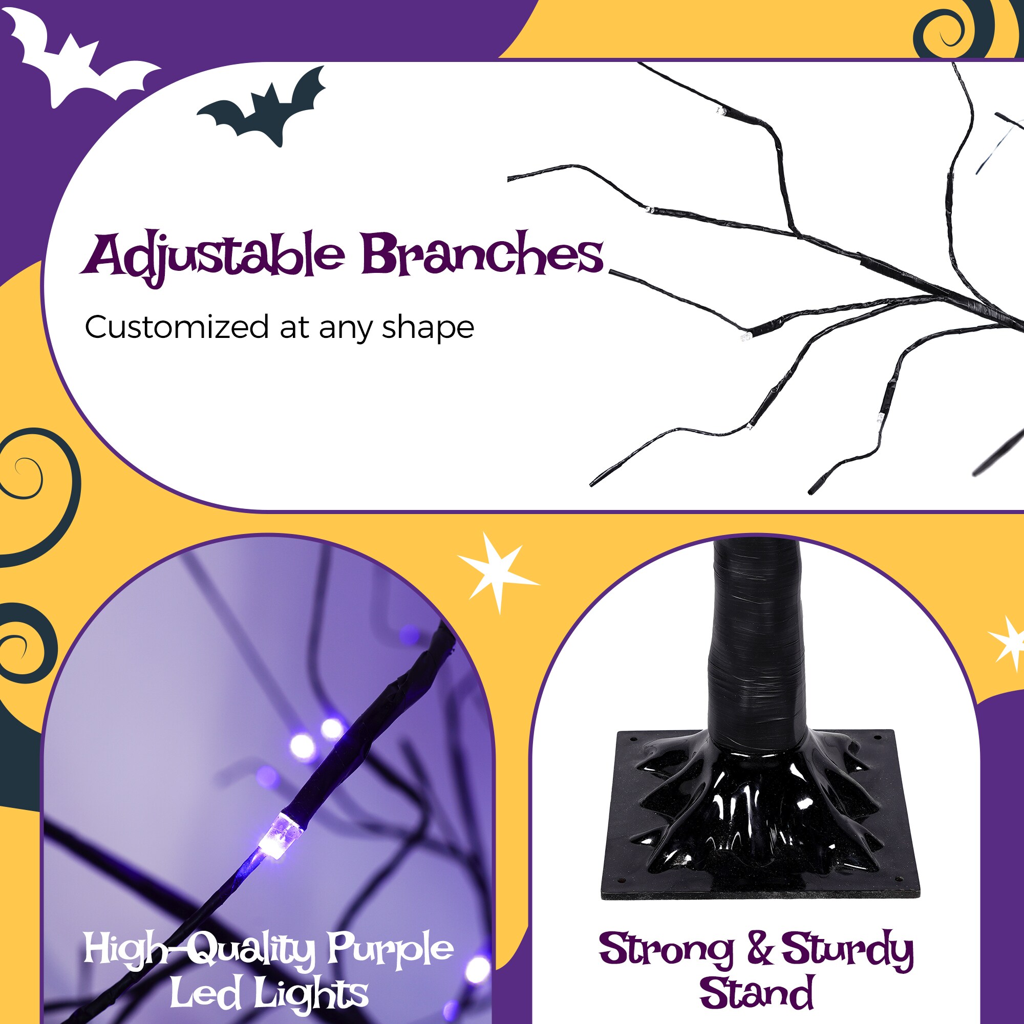 ModernLuxe L3P-PX283443AAF Artificial-Christmas-Trees - View #3