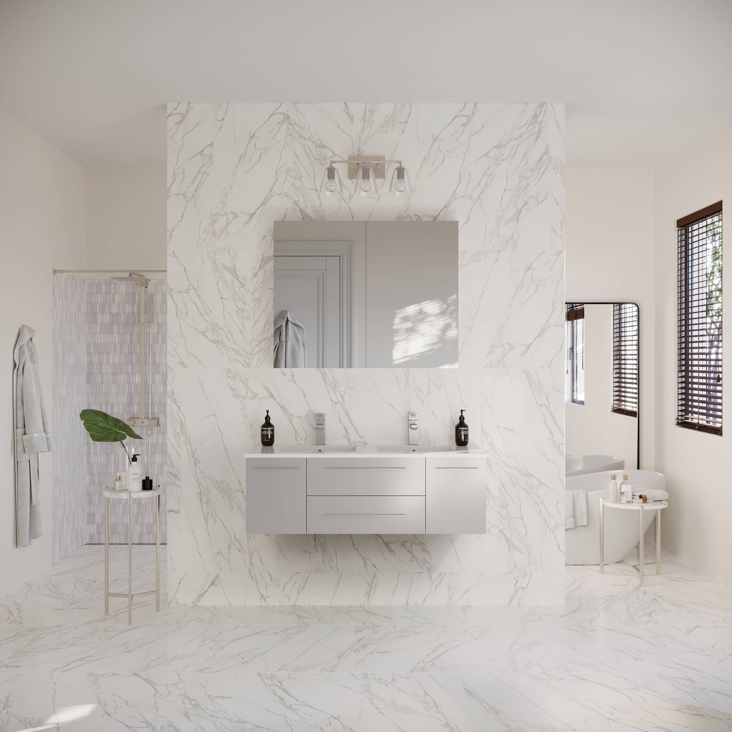 Fresca FVN6148GR-UNS-D Bath-Vanity-Combo - View #5