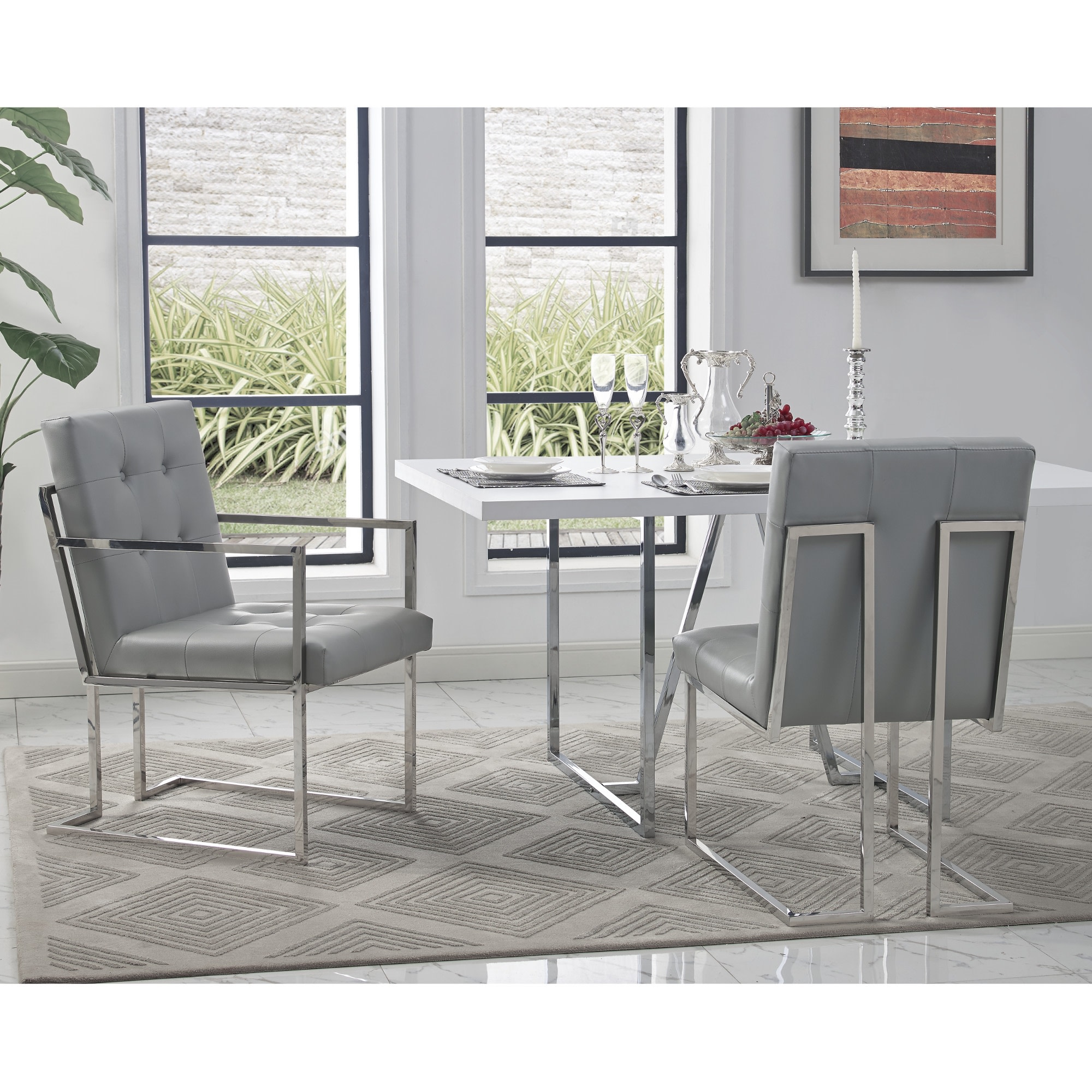Inspired Home AD56-01LG2-LS Dining-Chairs - View #2