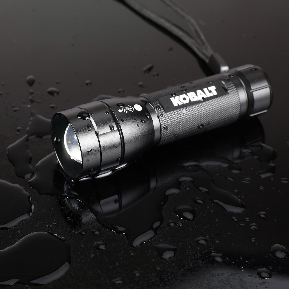 Kobalt 300-Lumen 3 Modes LED Flashlight (AAA Battery Included) in