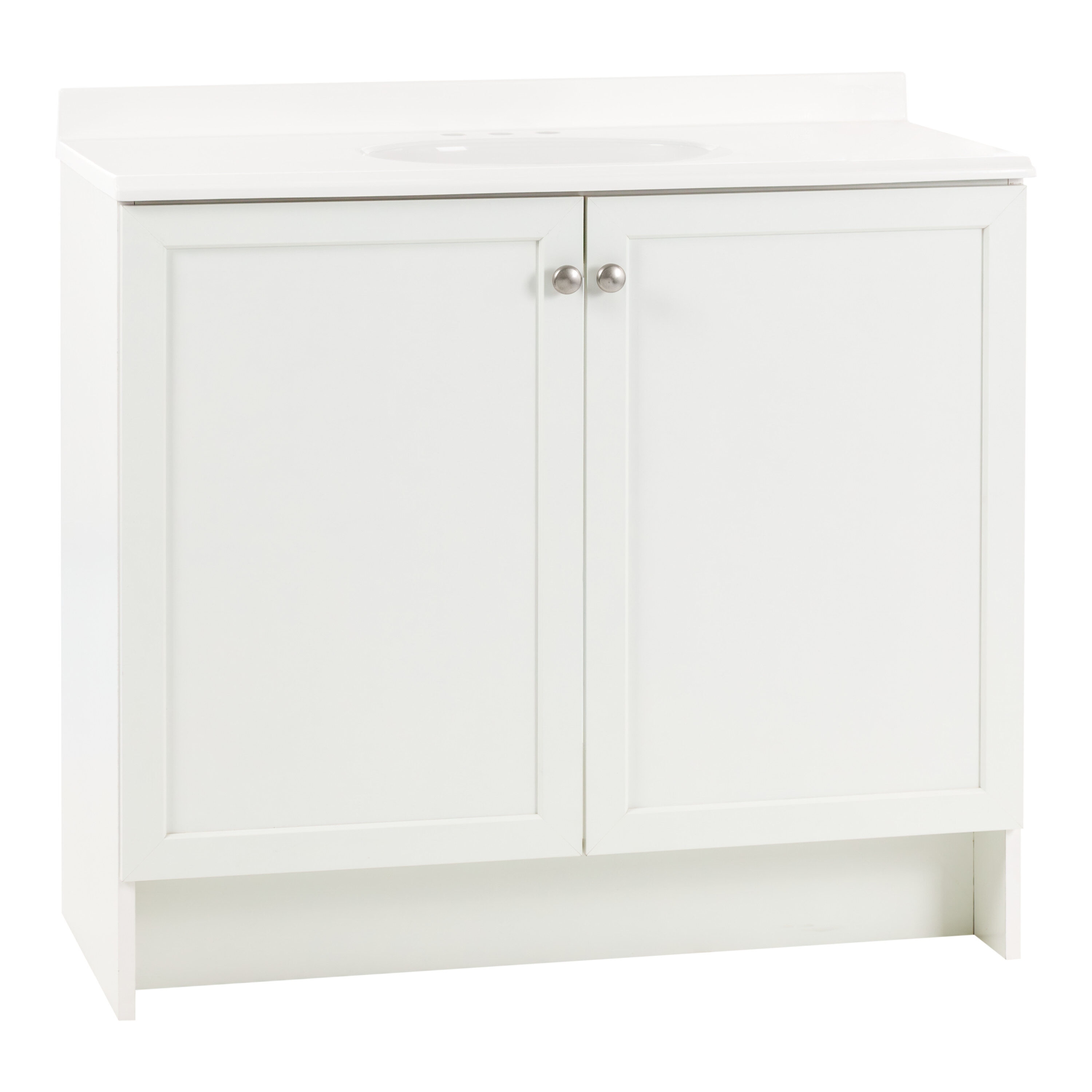 Project Source W063636P2-WH Bath-Vanity-Combo - View #8